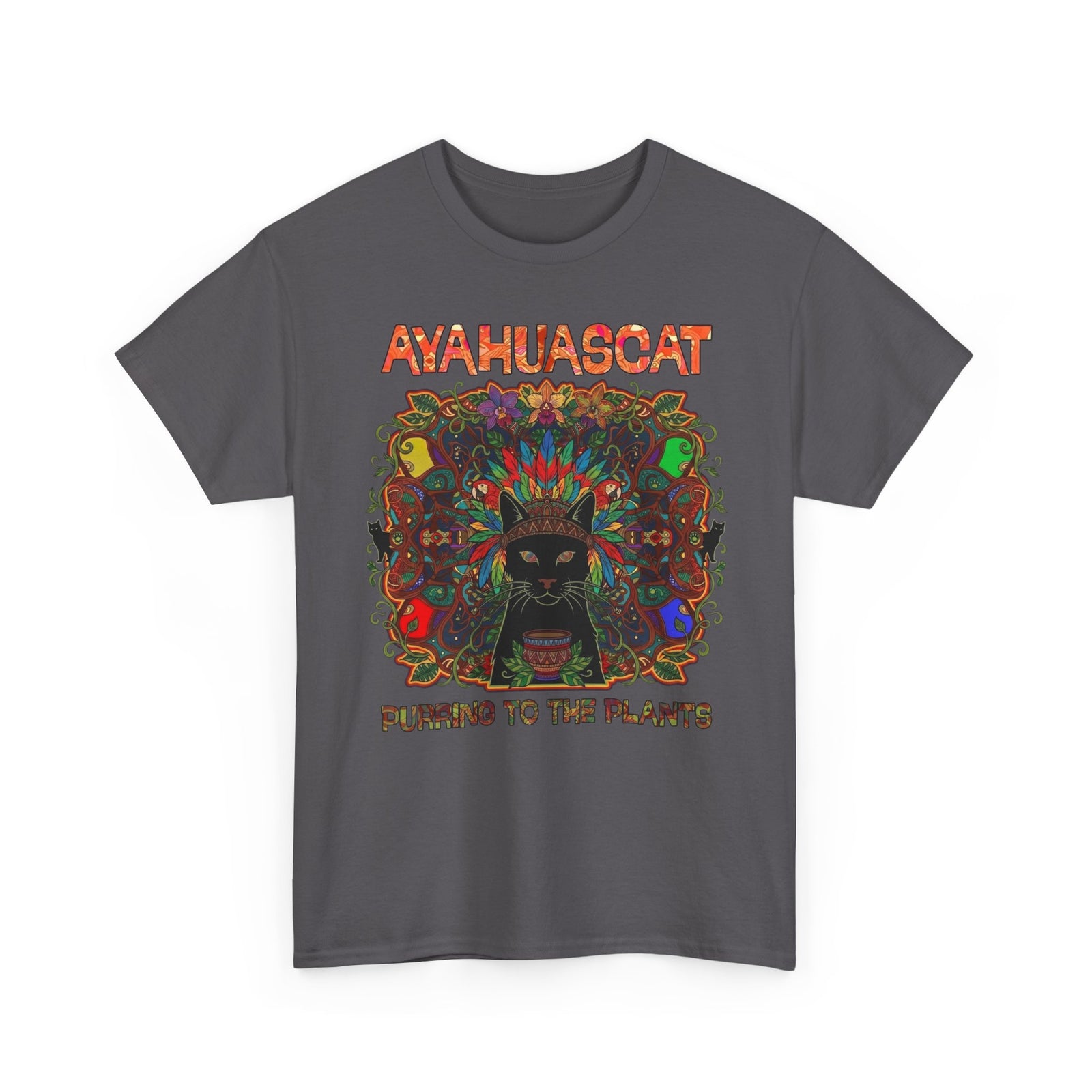 Ayahuascat T-Shirt — Psychedelic Cat Tee