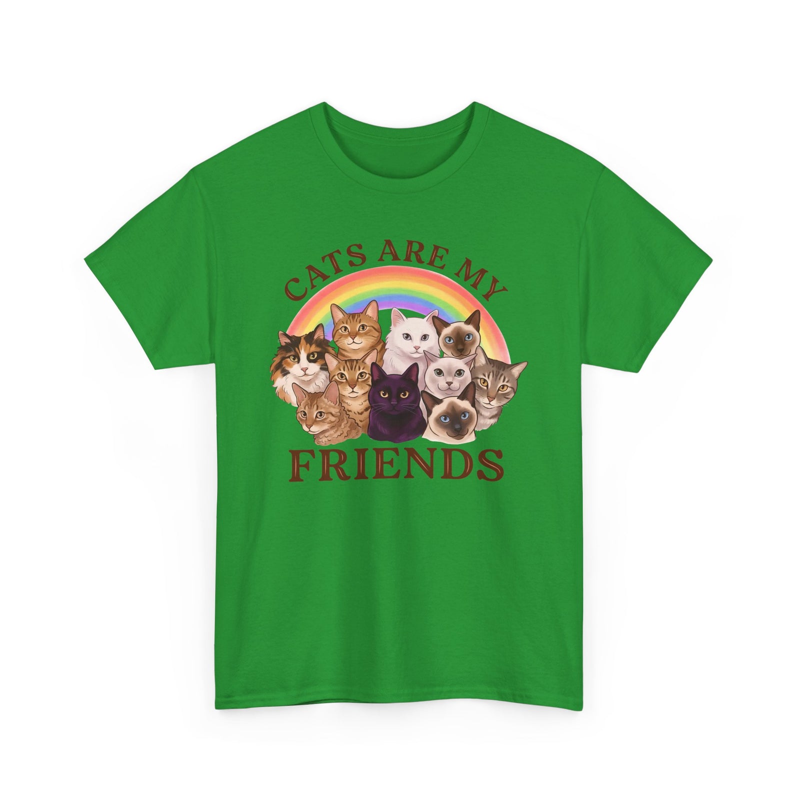 Cats Are My Friends T-Shirt — Funny Cat Lover Tee