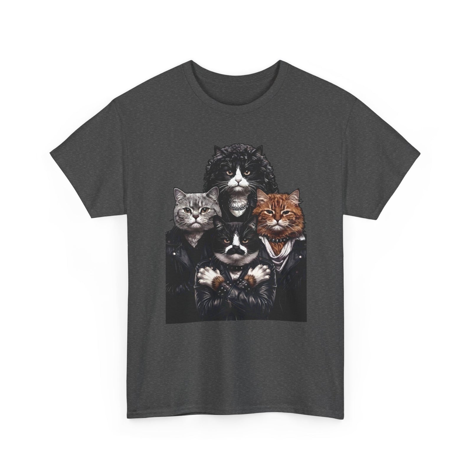 Bohemian Catsody T-Shirt — Retro 80s Hard Rock Feline Band Parody