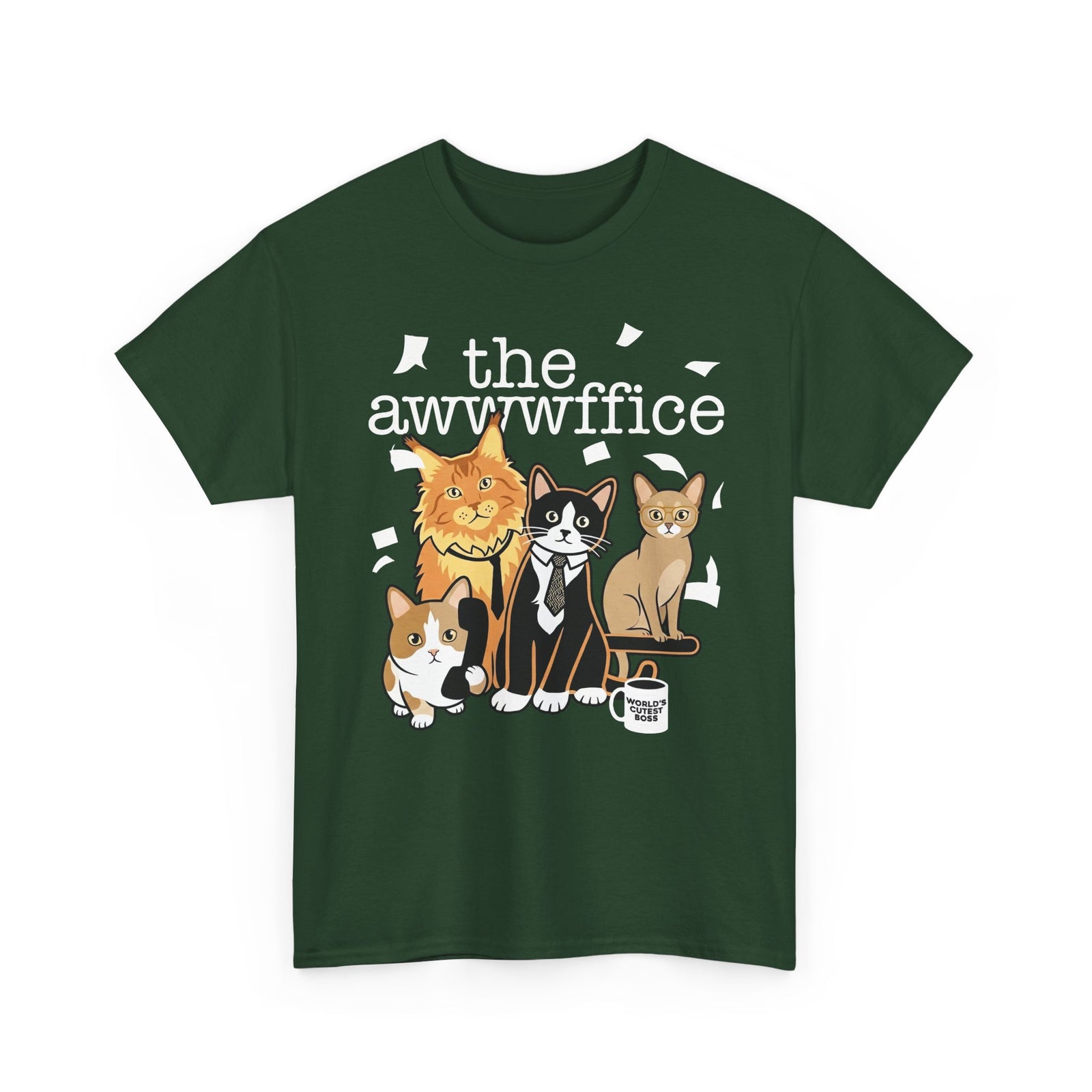 Cute Boss Cat T-Shirt Cute Boss Cat Tee for Cat Lovers