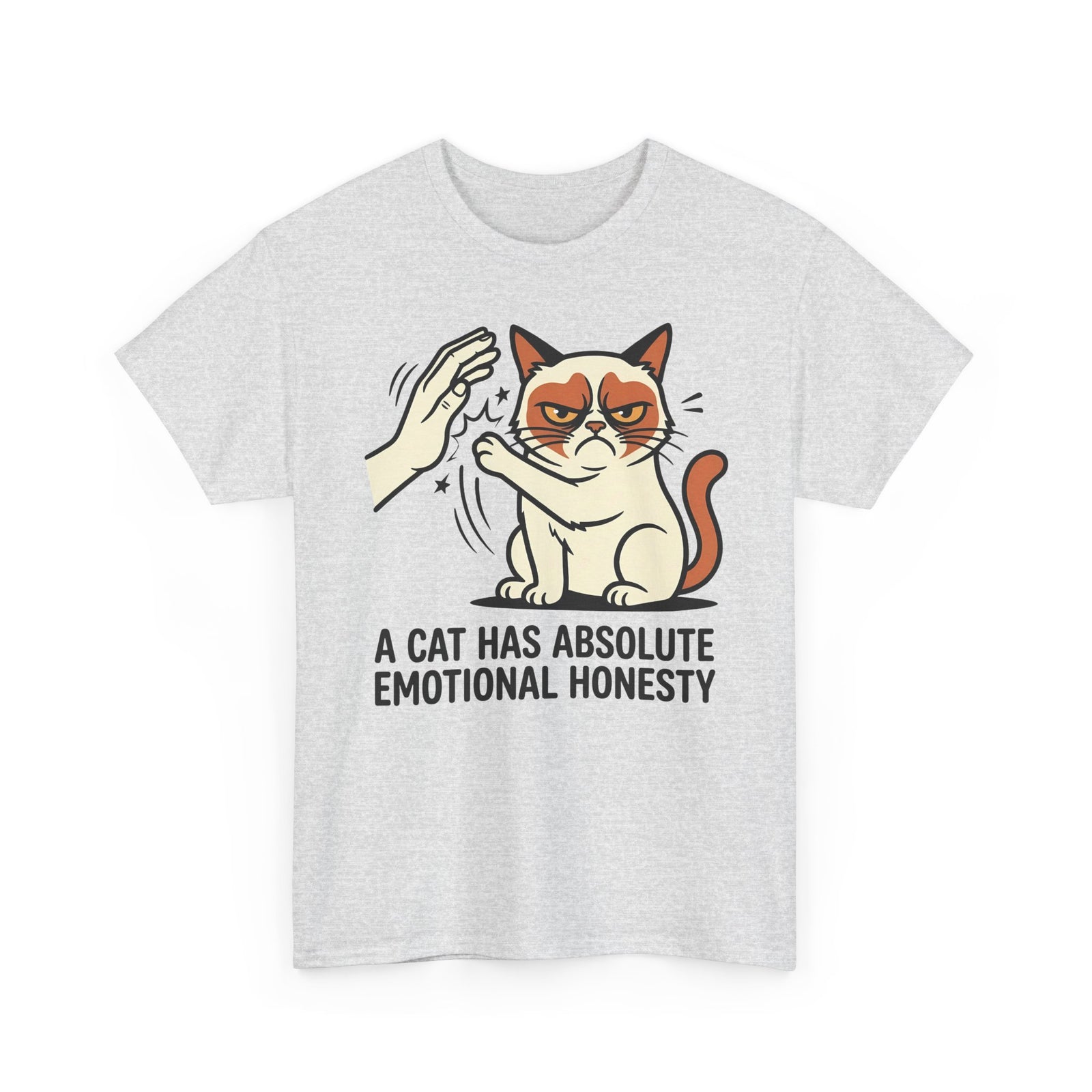Funny Angry Cat Slap T-Shirt