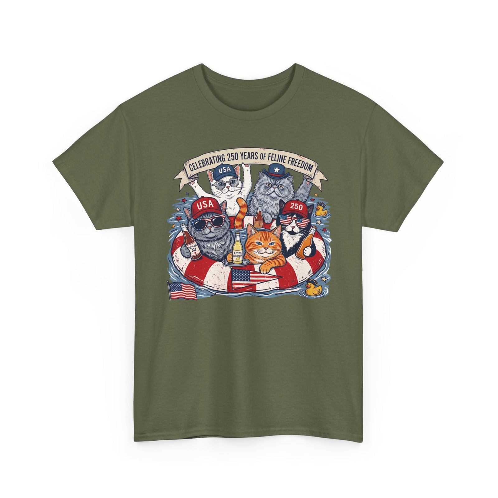 250 Years of Feline Freedom T-Shirt