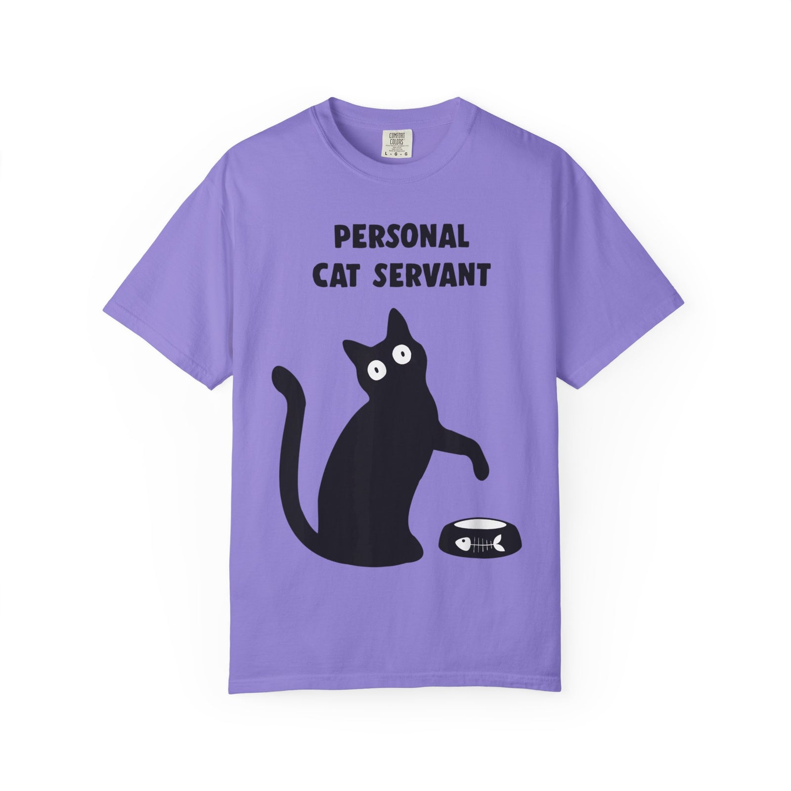 Personal Cat Servant T-Shirt — Funny Cat Lover Tee