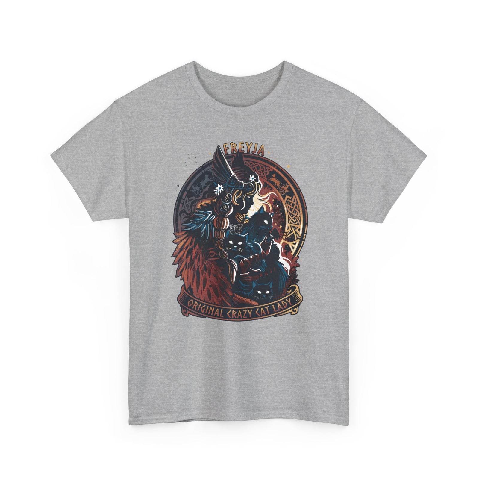 Crazy Cat Lady T-Shirt — Freyja Original Cat Lover Tee