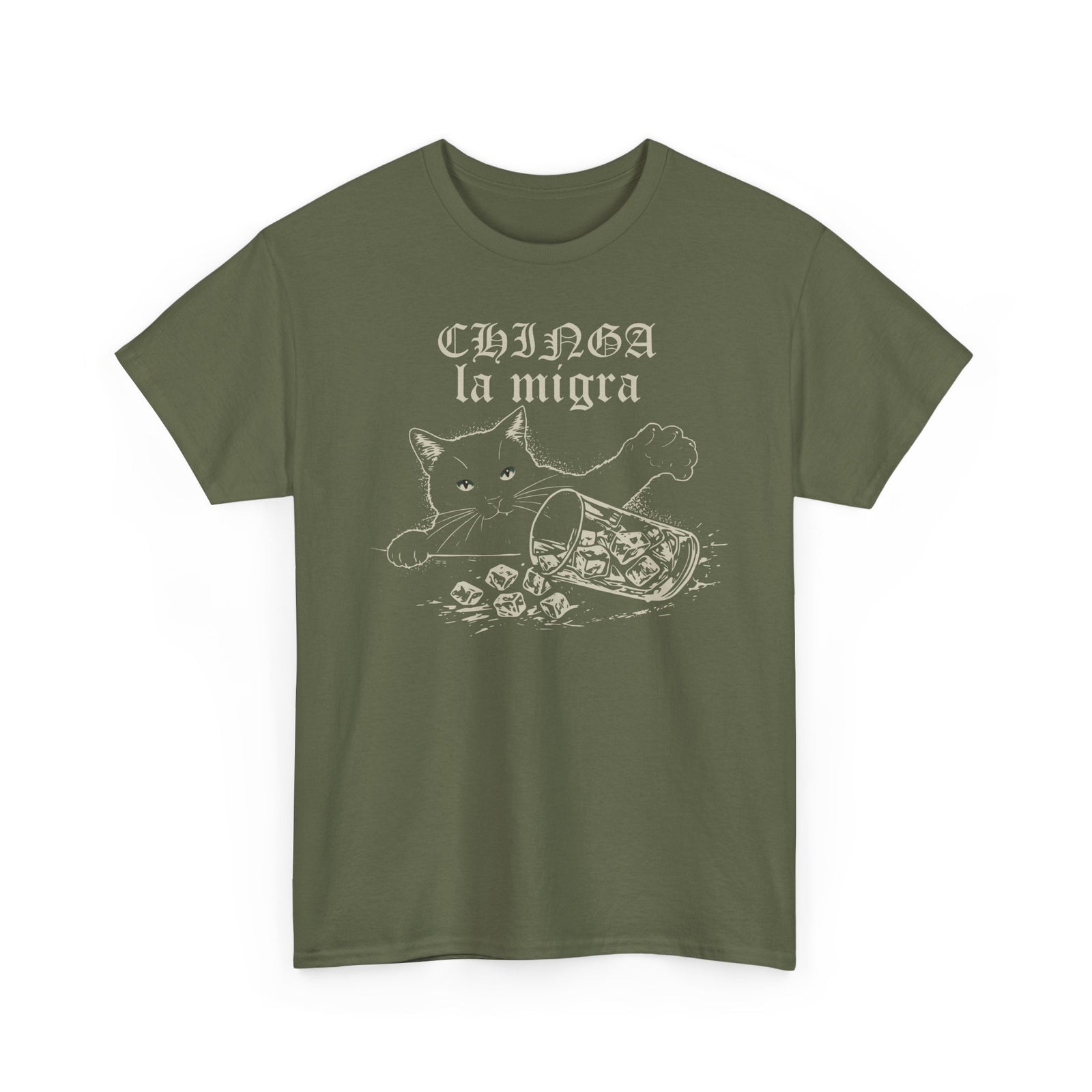 Chinga la migra Cat T-Shirt