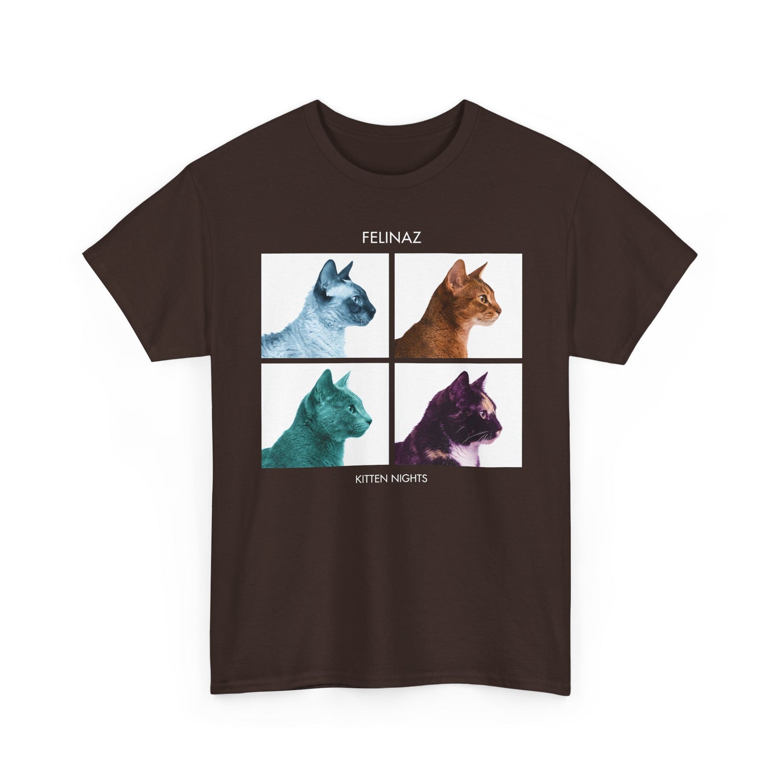 Felinaz Kitten Night Cat Parody T-Shirt
