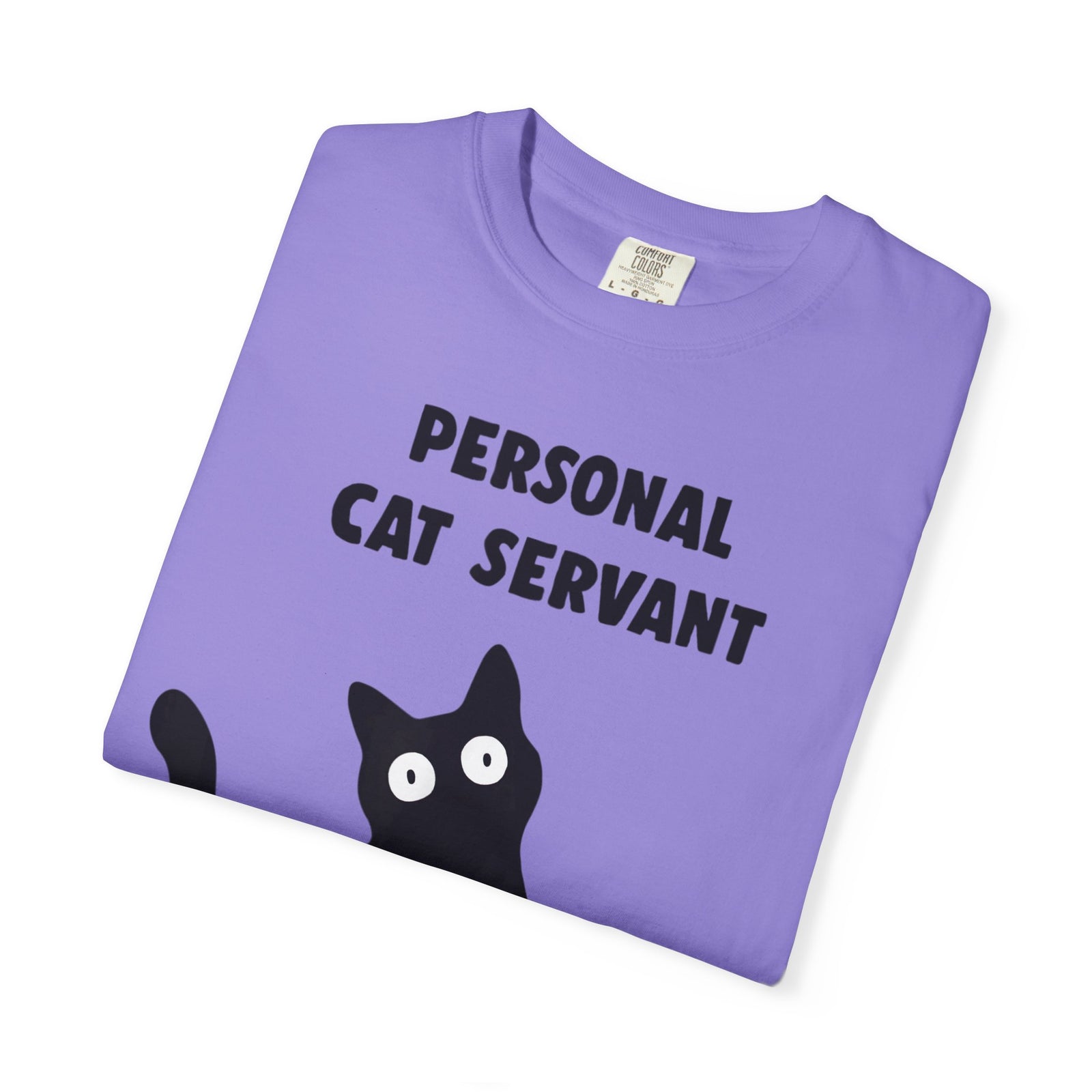 Personal Cat Servant T-Shirt — Funny Cat Lover Tee