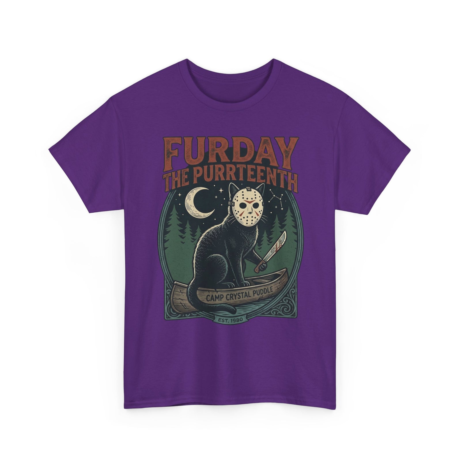 Horror Cat "Furday the Purrteenth" T-Shirt