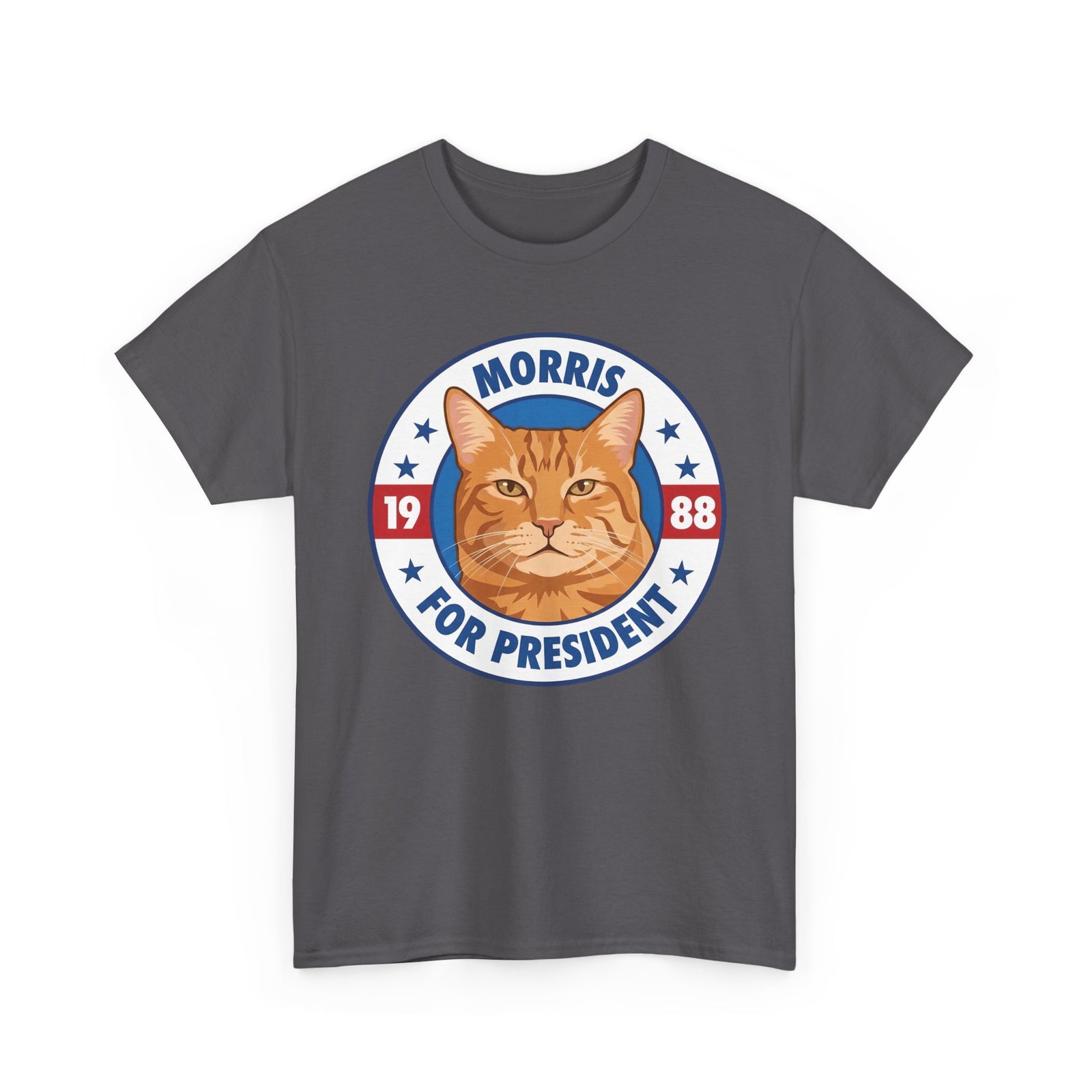 Cat For President 1988 T-Shirt Vintage Political Cat Tee