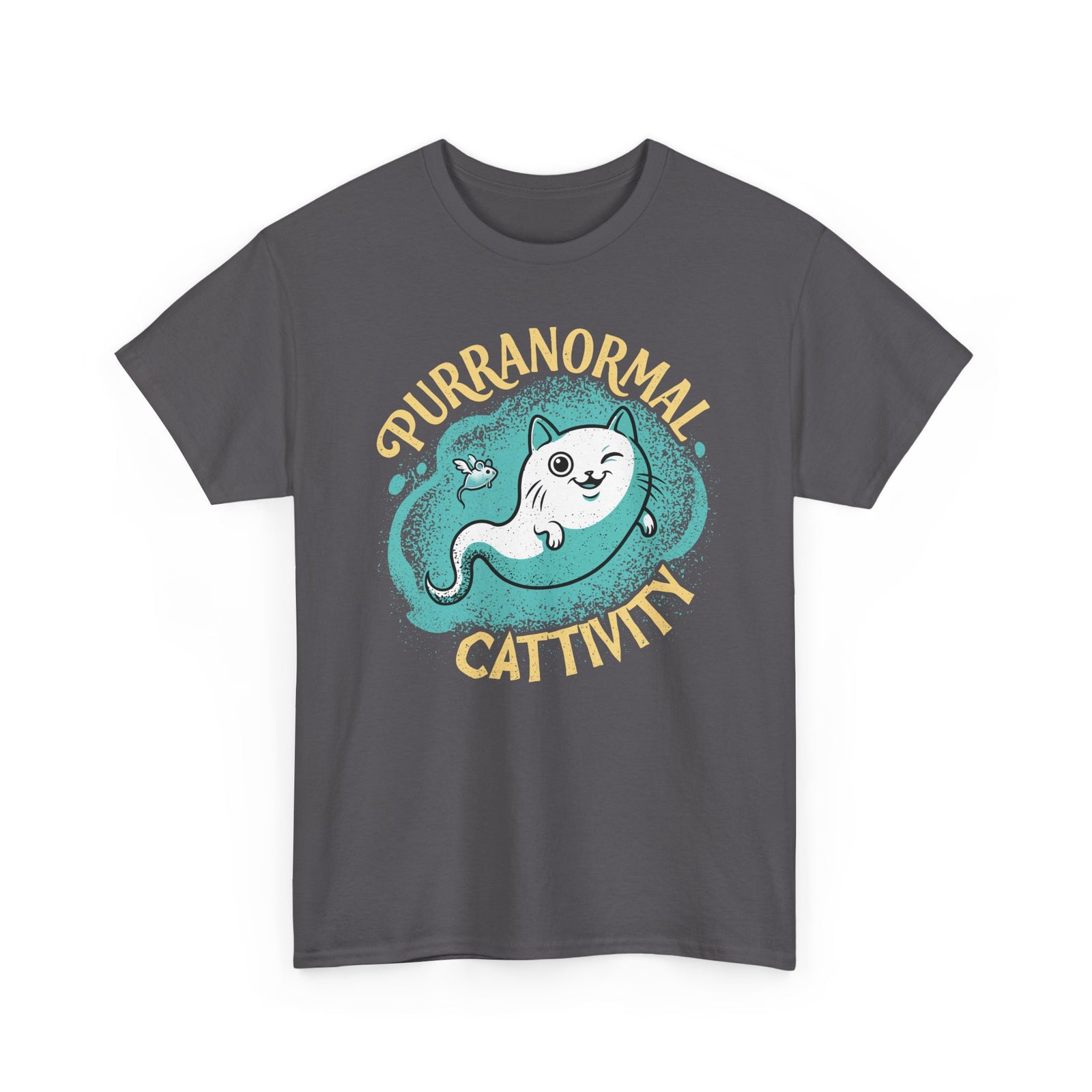 Purranormal Cattivity T-Shirt — Funny Paranormal Cat Tee