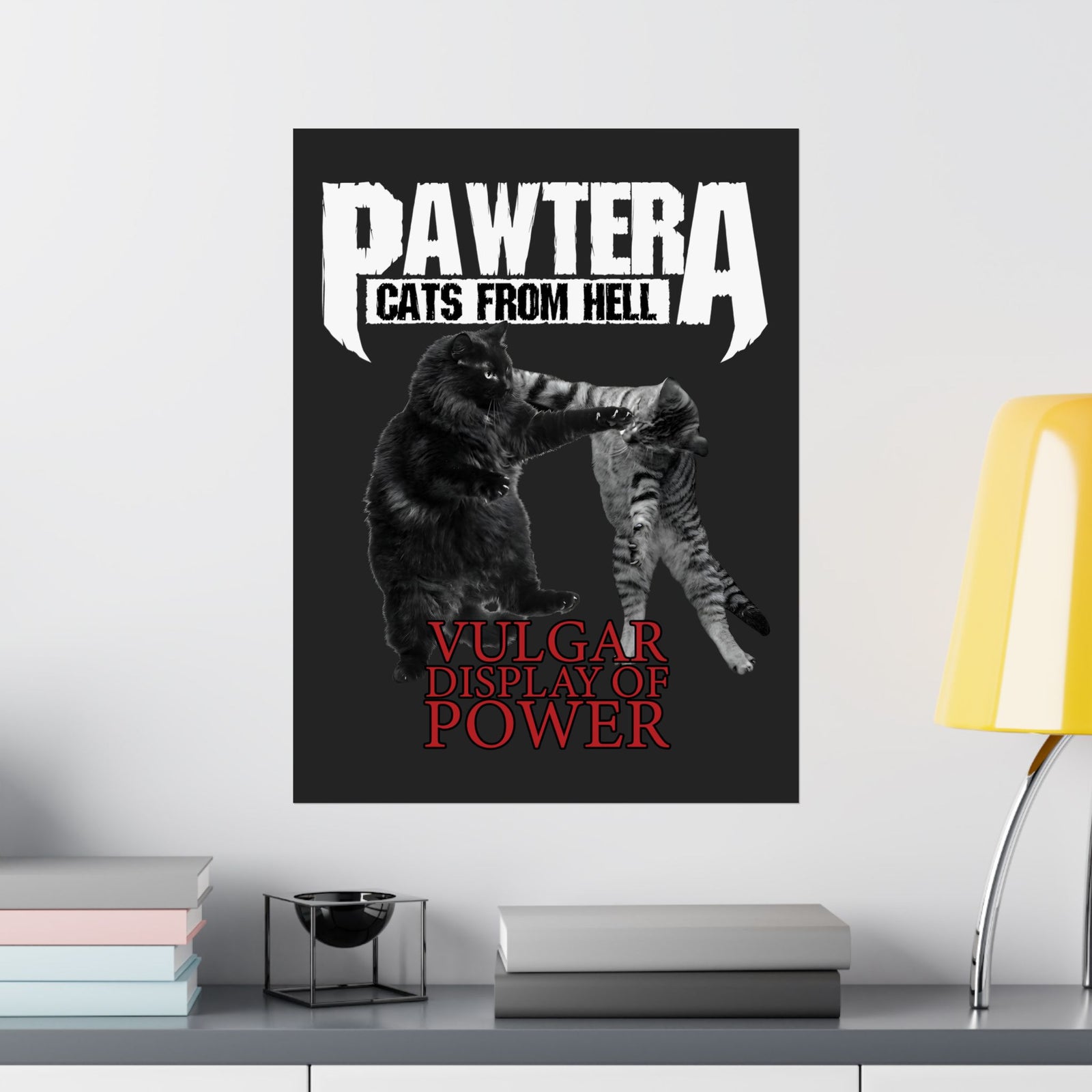 Pawtera Cats From Hell Poster