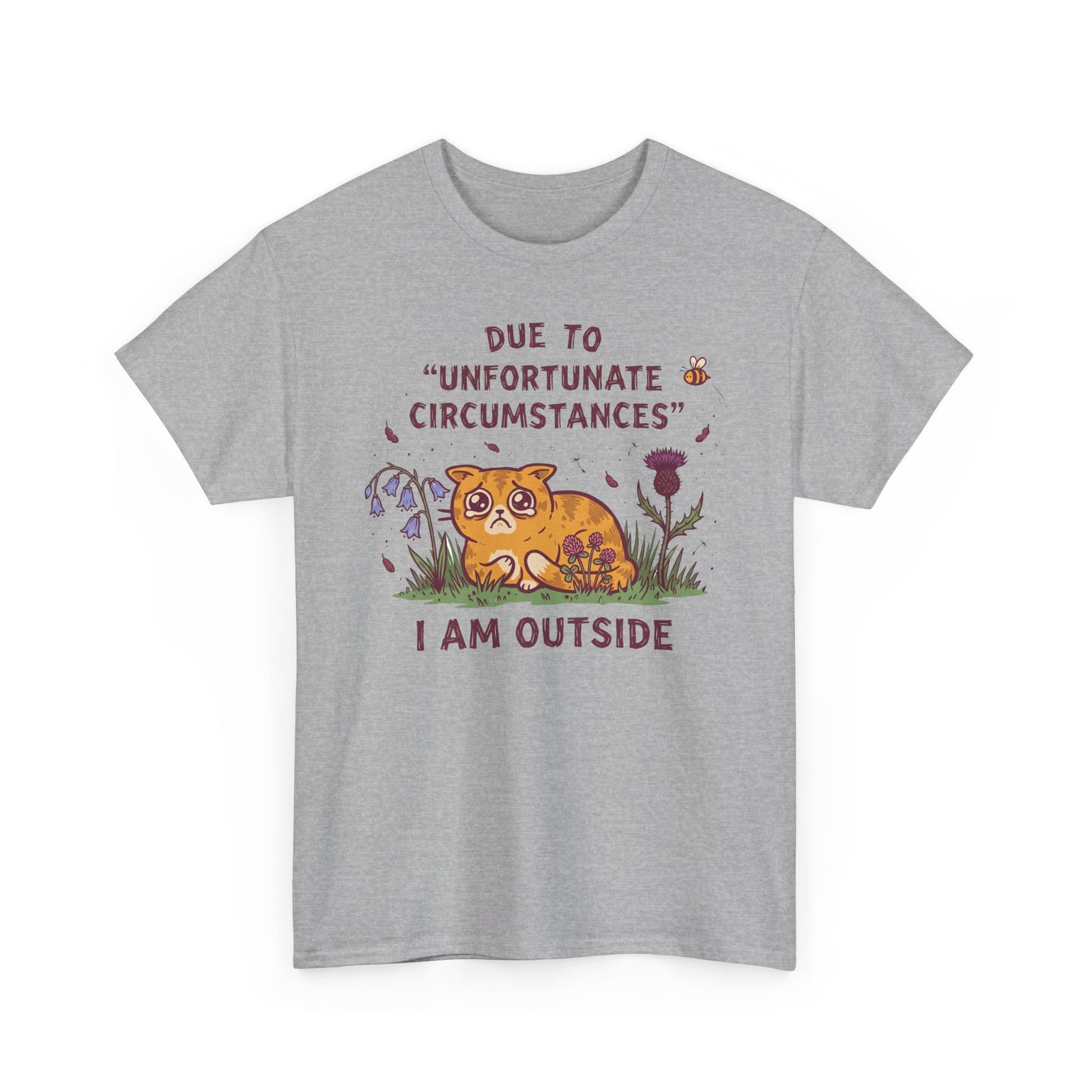 I'm Outside Funny Cat T-Shirt