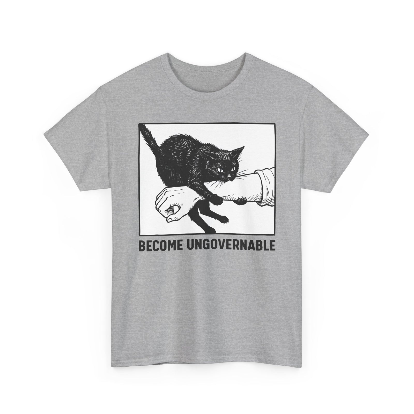 Become Ungovernable Cat T-Shirt