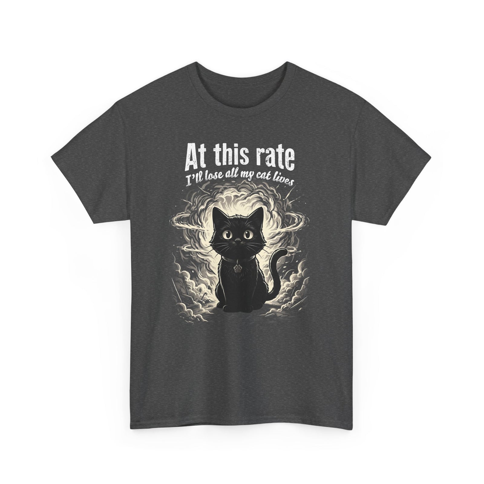 Apocalypse Cat T-Shirt Post-Apocalyptic Cat Graphic Tee