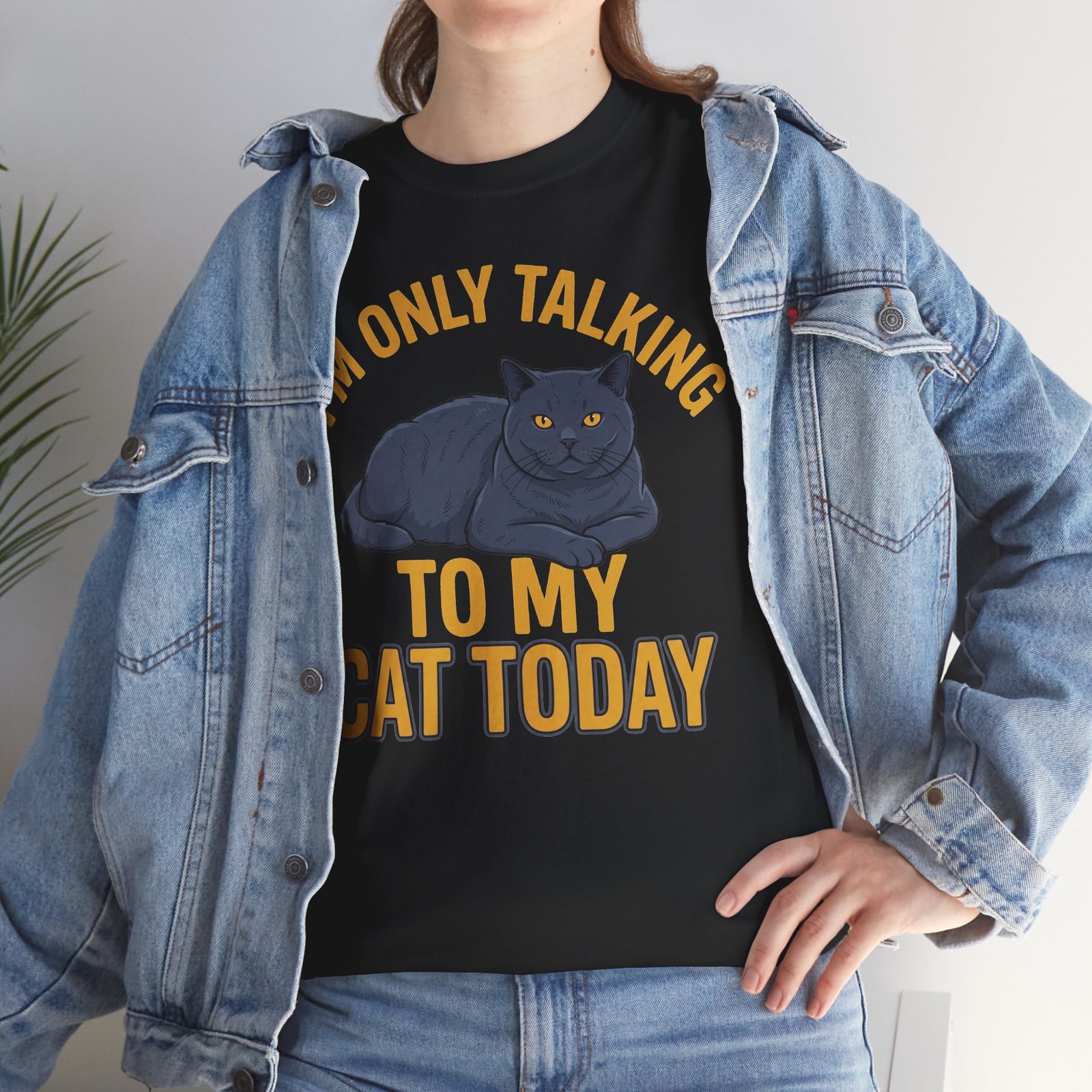 I'm Only Talking To My Cat Today T-Shirt