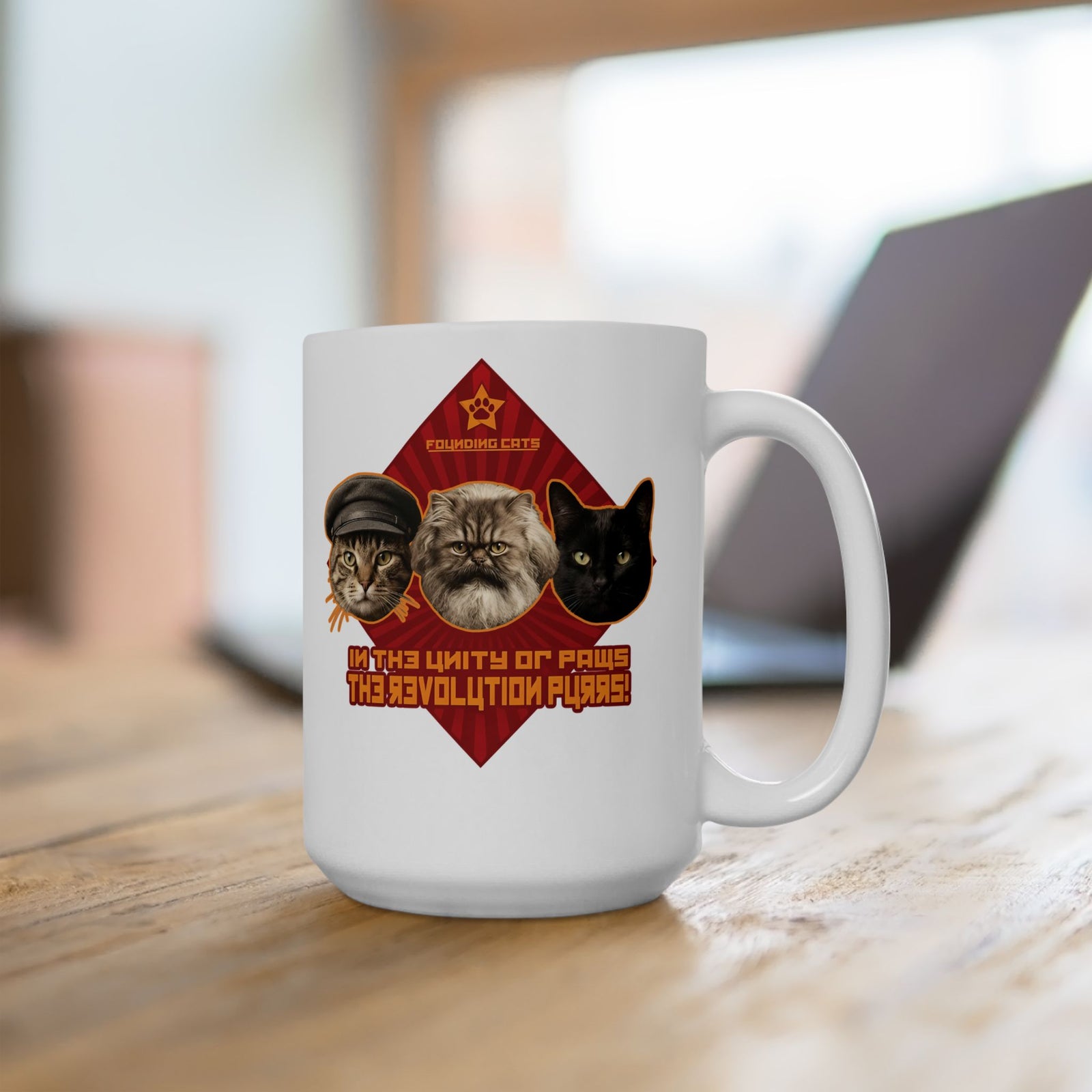 Founding Cats Ceramic Mug