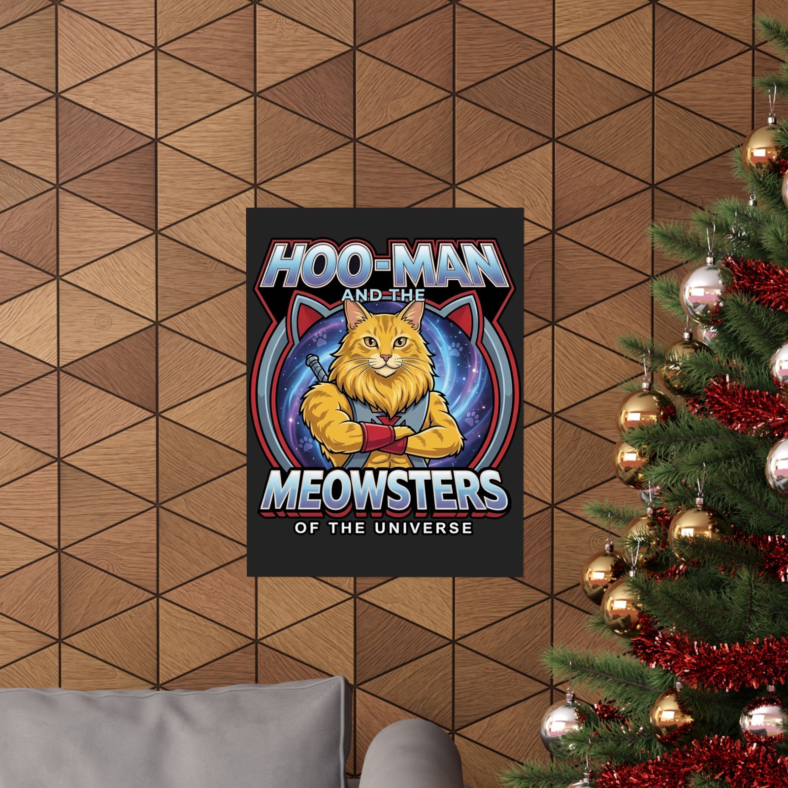 Hoo-Man and the Meowsters of the Universe Poster