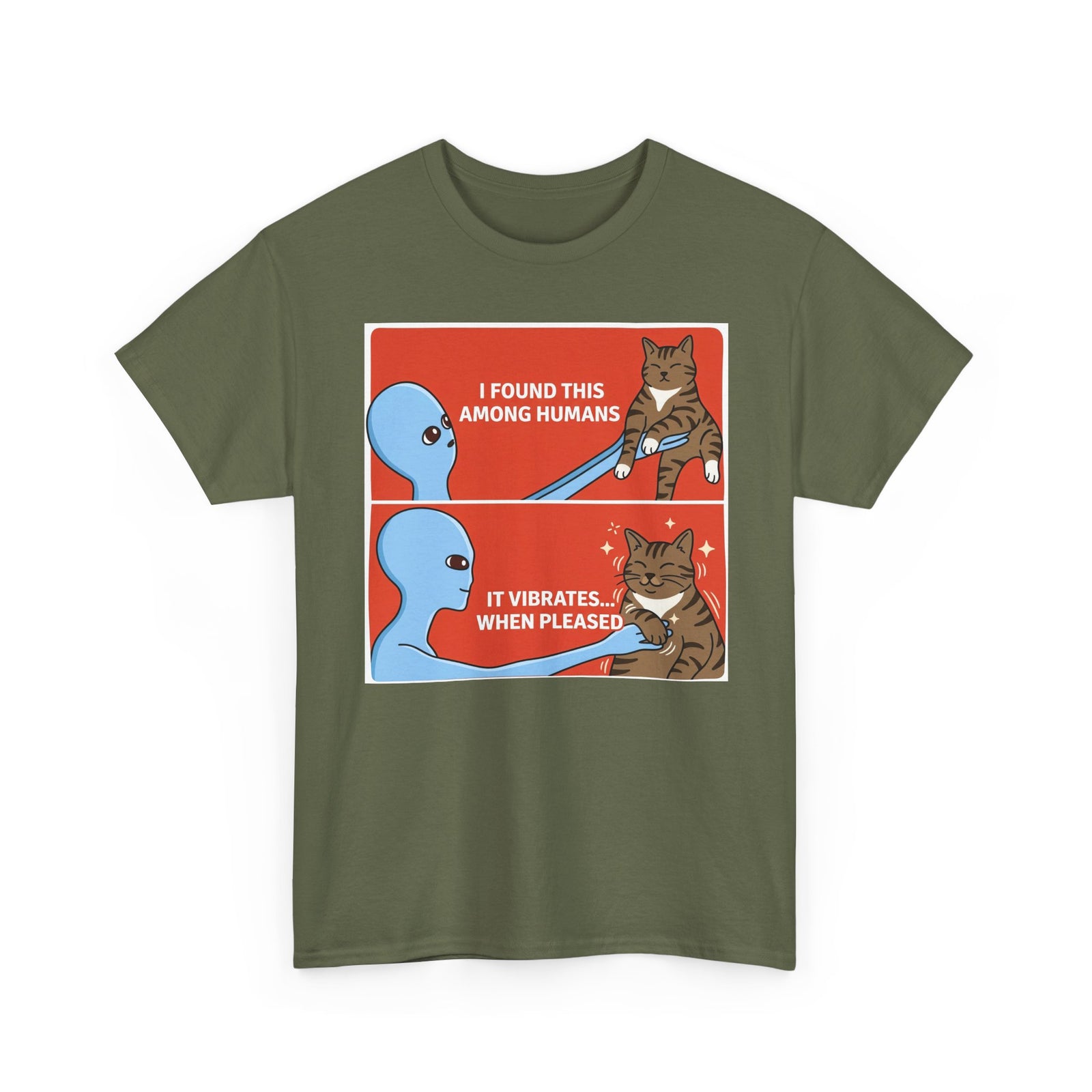 I Found a Cat T-Shirt — Cute Cat Lover Graphic Tee