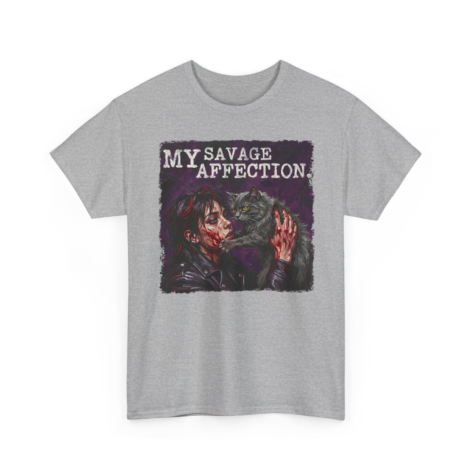 My Savage Affection T-Shirt — Bold Romantic Graphic Tee