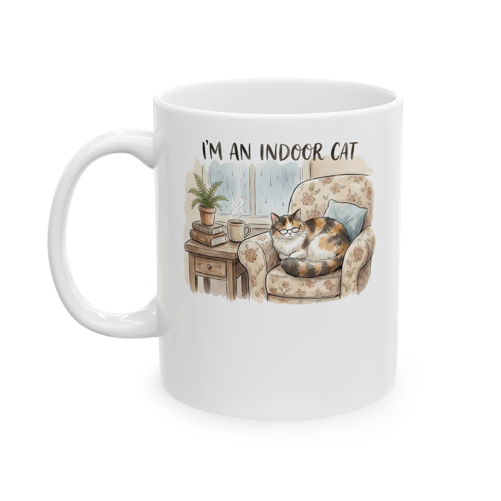 I'm An Indoor Cat Ceramic Mug