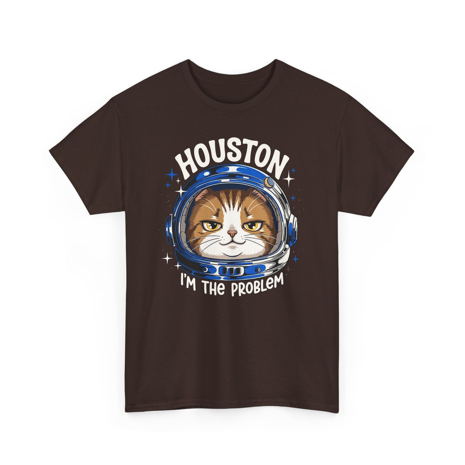 Houston I'm the Problem Space Cat T-Shirt
