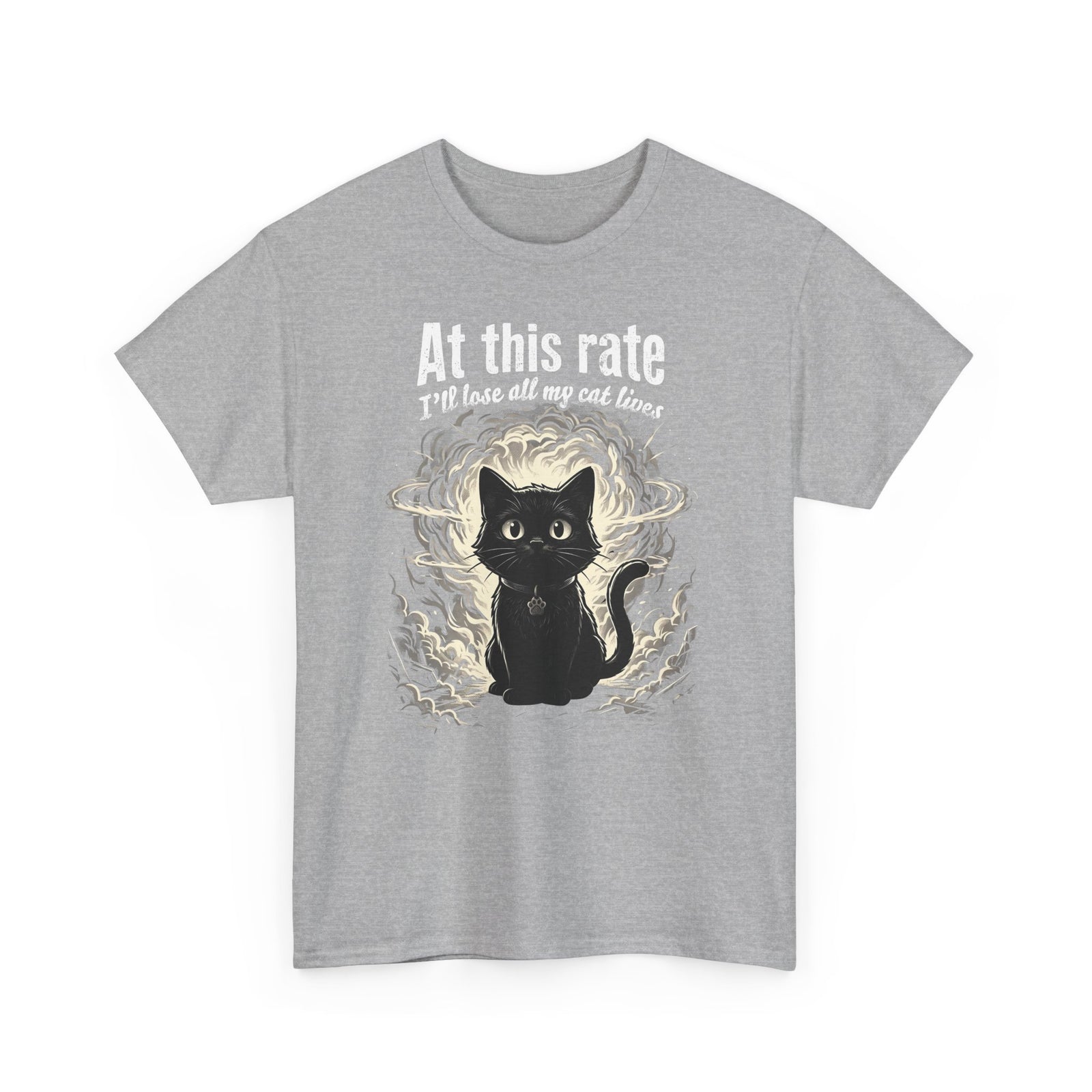 Apocalypse Cat T-Shirt Post-Apocalyptic Cat Graphic Tee