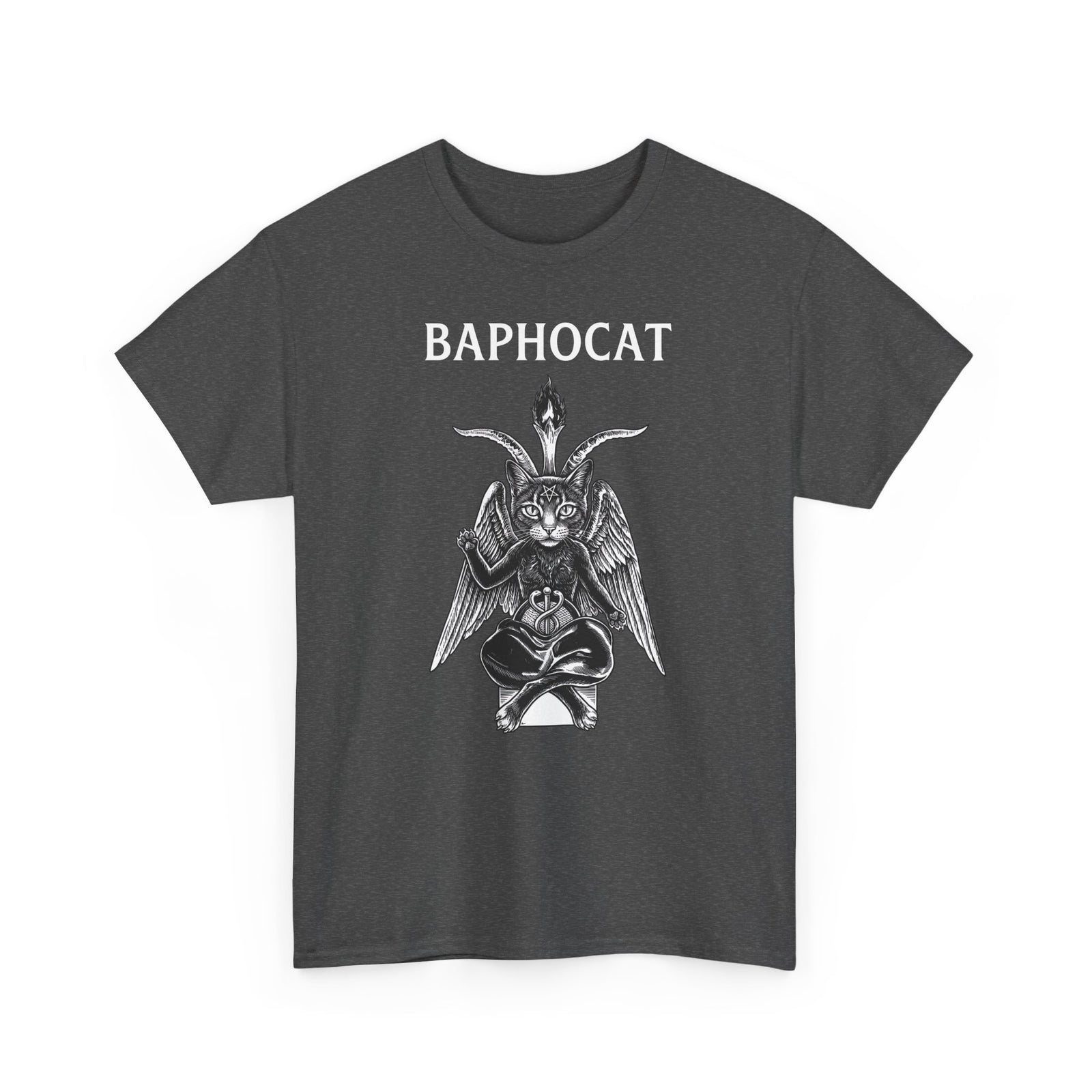 Baphocat Dark Evil Cat T-Shirt