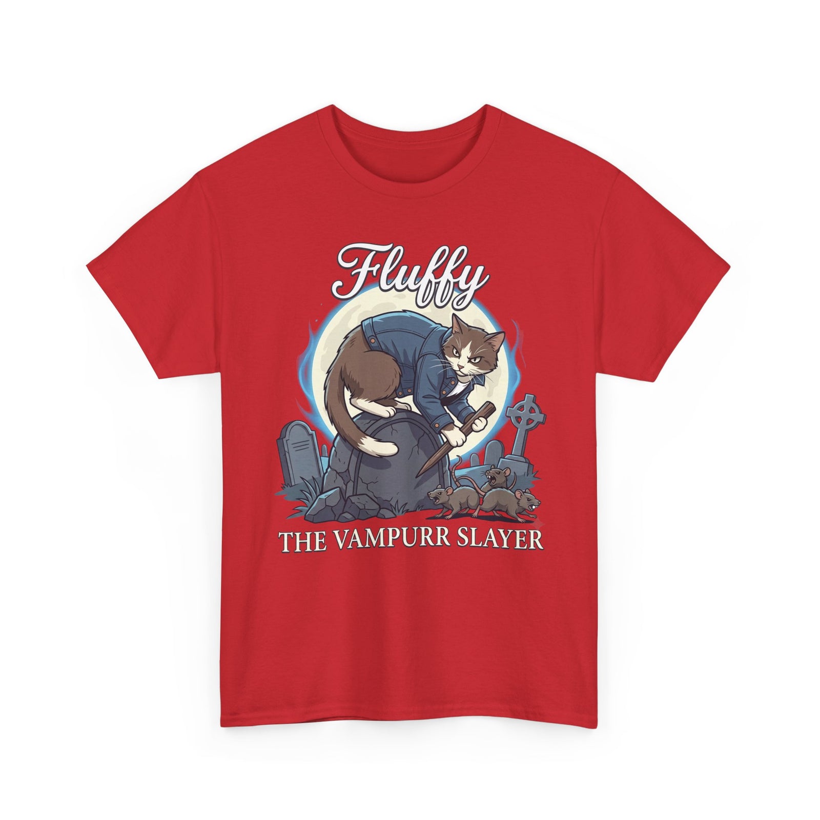 The Vampurr Slayer Cat T-Shirt
