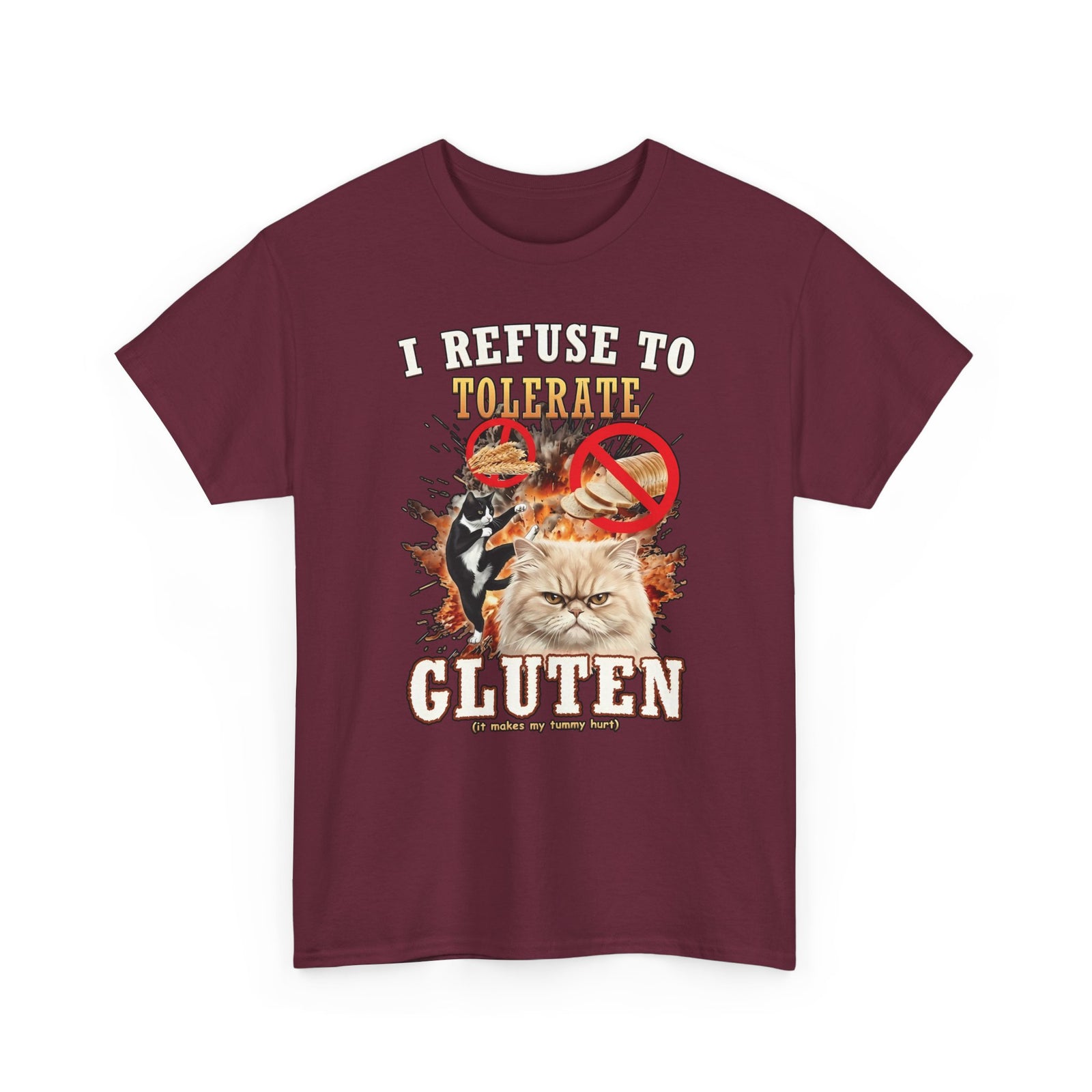 I Refuse To Tolerate Gluten T-Shirt