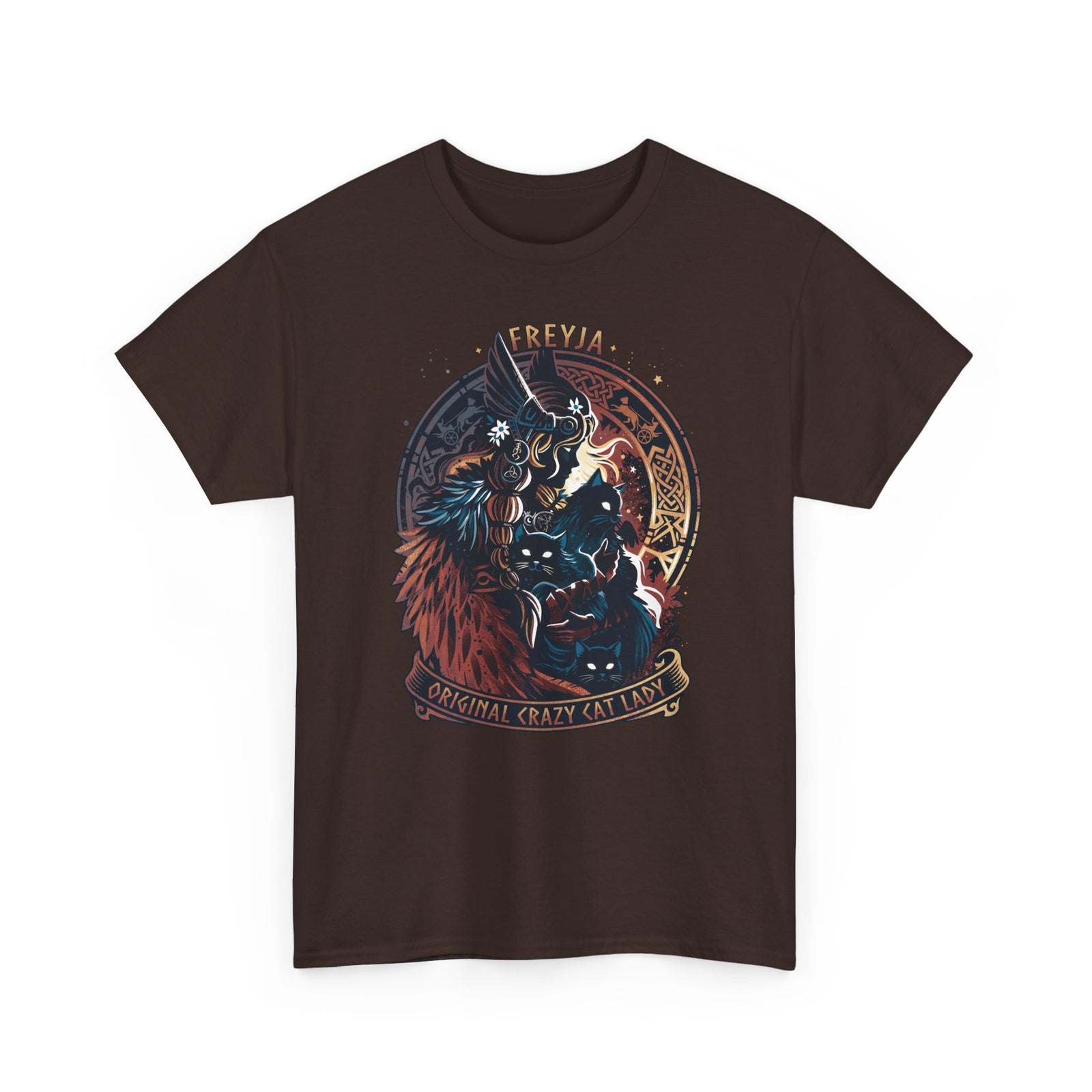 Crazy Cat Lady T-Shirt — Freyja Original Cat Lover Tee