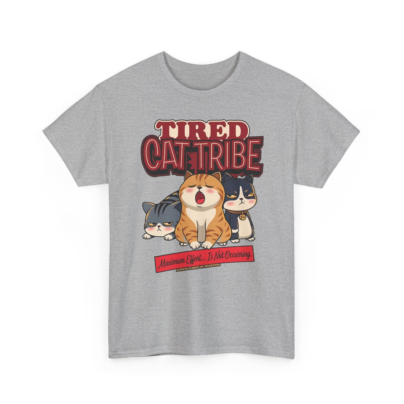 Tired Cat Tribe T-Shirt