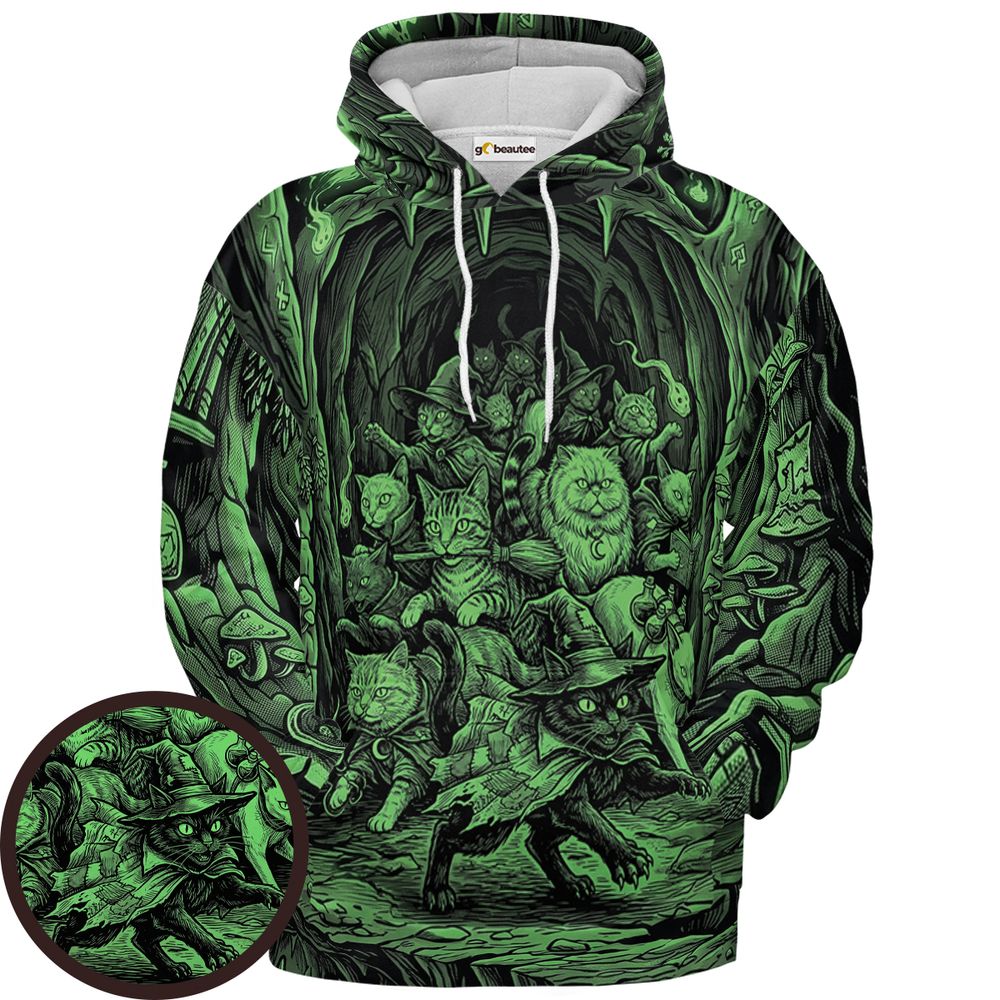 The Emerald Coven - Pullover Hoodie - 1