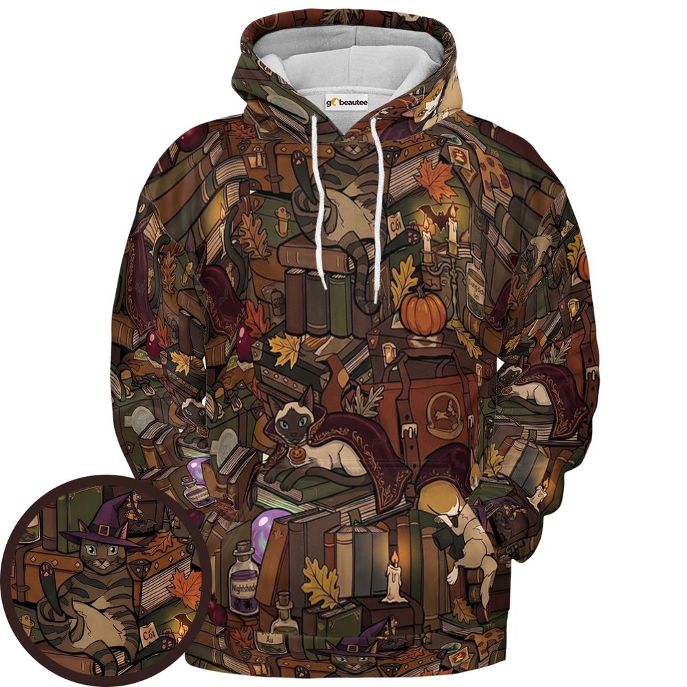 The Midnight Grimoire - Pullover Hoodie - 1