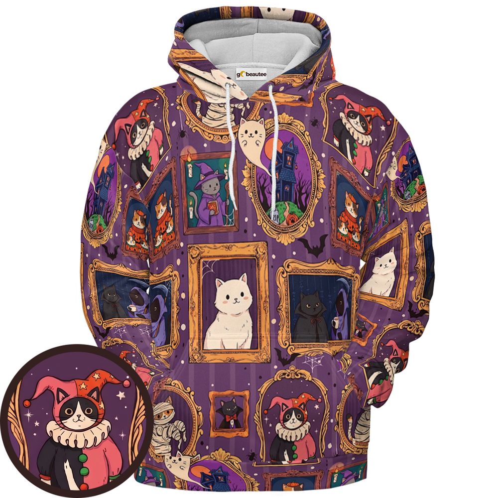 Purr-anormal Portraits - Pullover Hoodie - 1