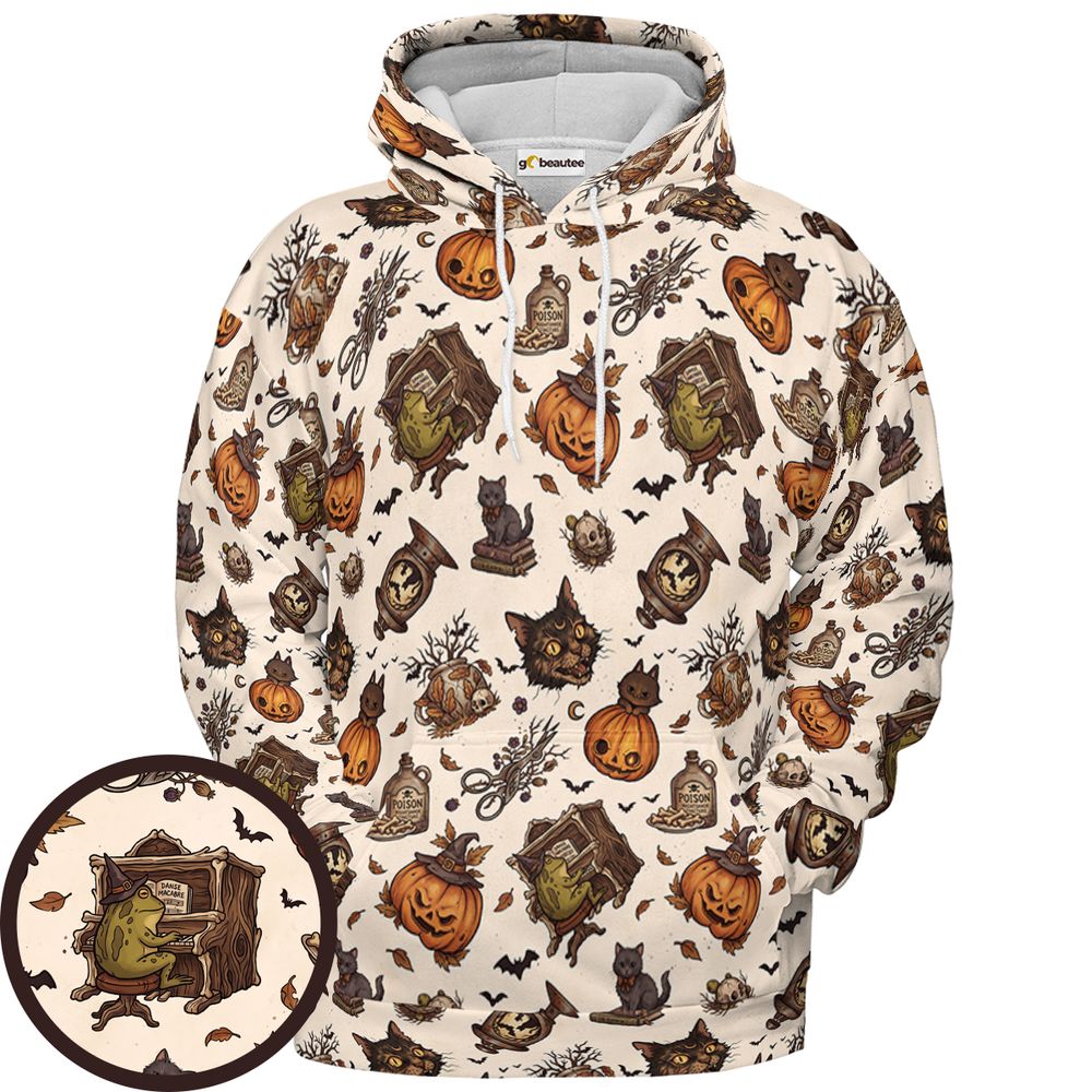 Vintage Spooky Flash Sheet - Pullover Hoodie - 1