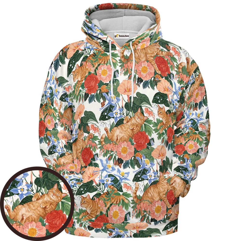 The Botanist's Cat - Pullover Hoodie - 1