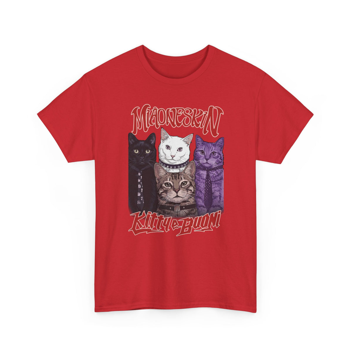 MIAONESKIN Kitty e Buon T-Shirt