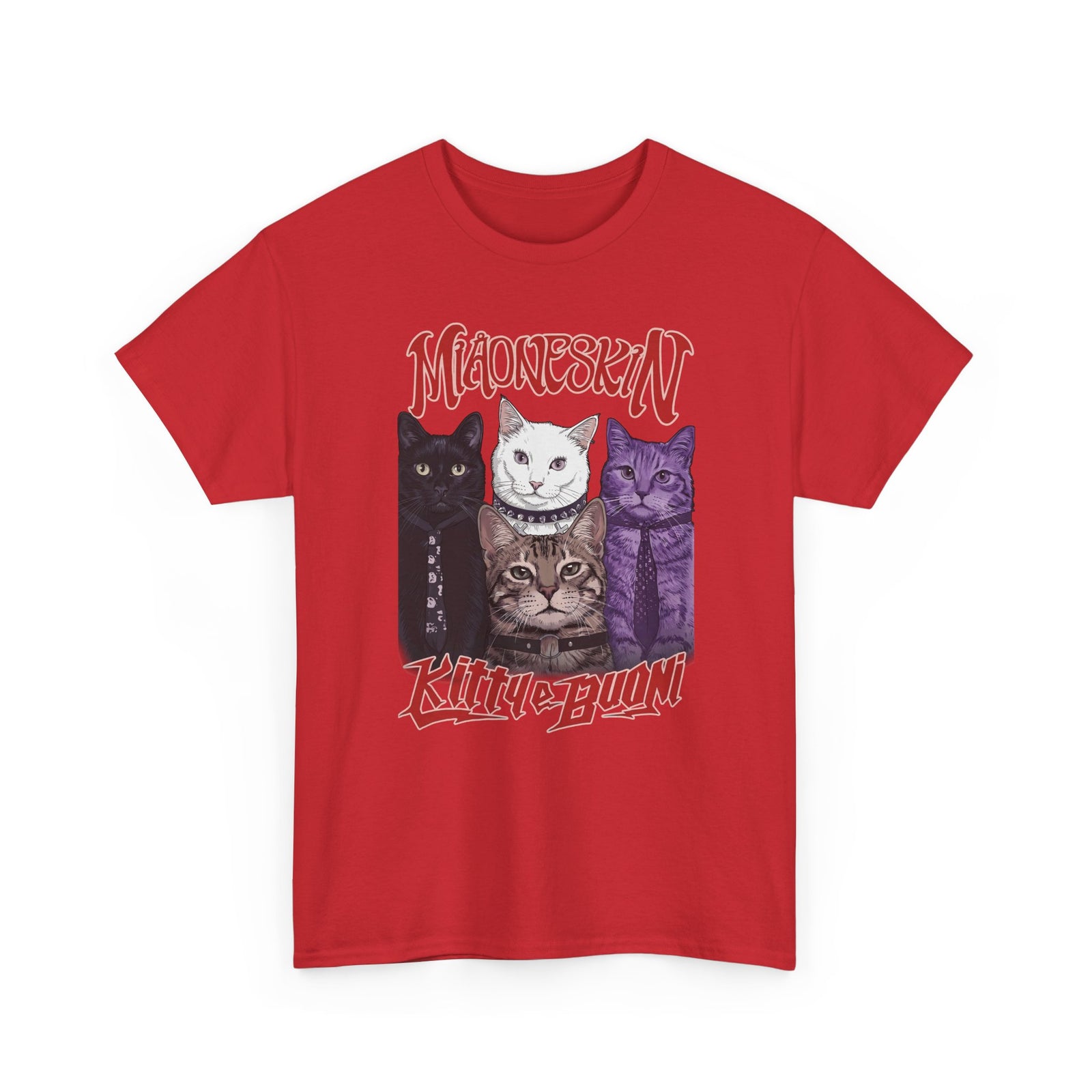 MIAONESKIN Kitty e Buon T-Shirt