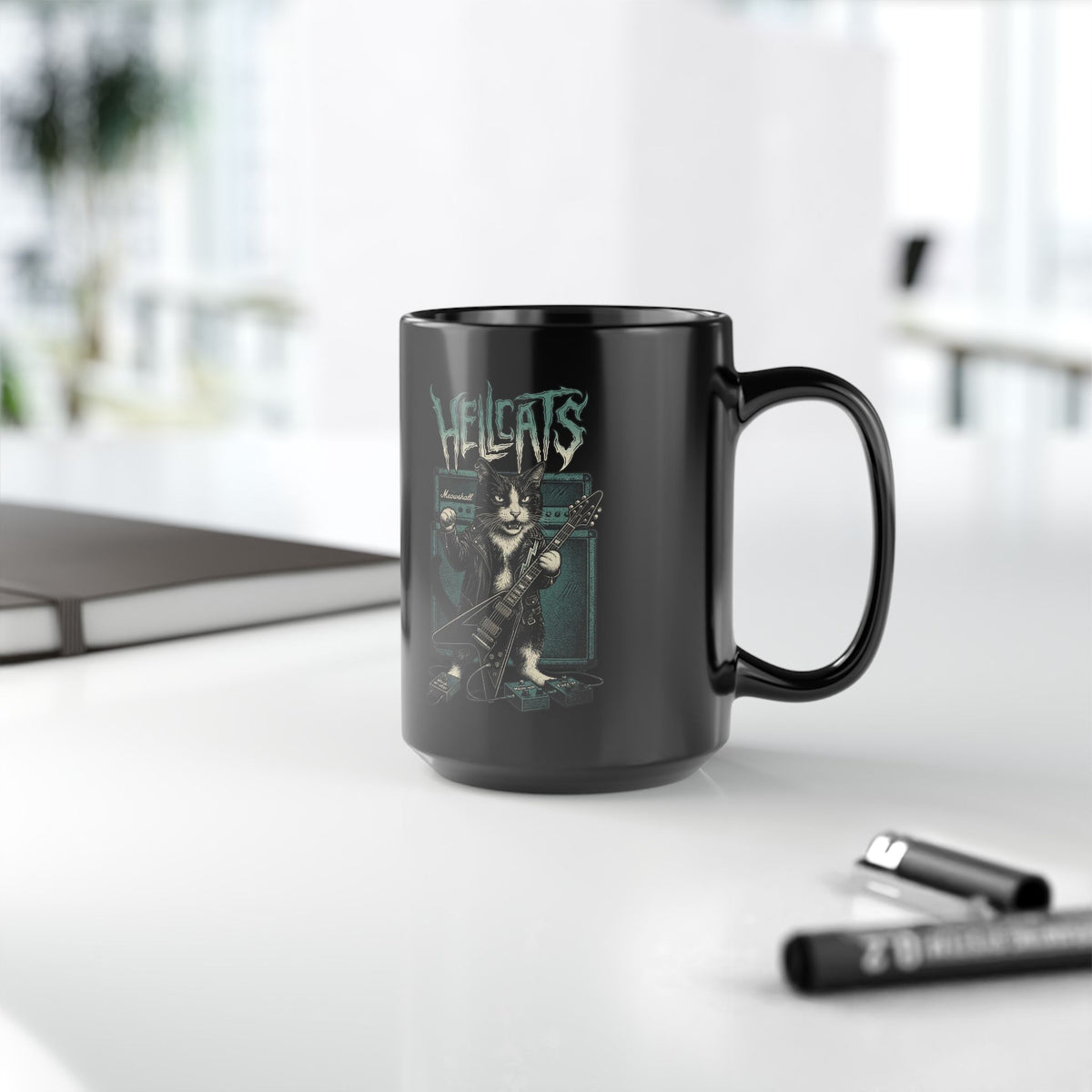 Hellcats Cat Rock Black Mug