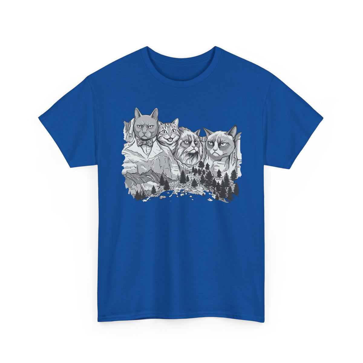 Rushmeow Graphic Tee — Cat Lover T-Shirt