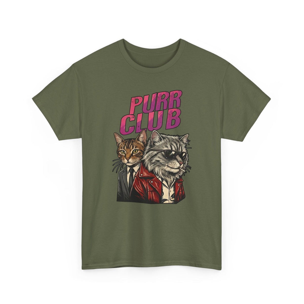 Purr Club Cat T-Shirt