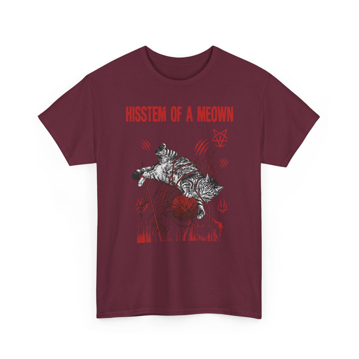 Hissten Of A Meown T-Shirt — Funny Cat Pun Tee