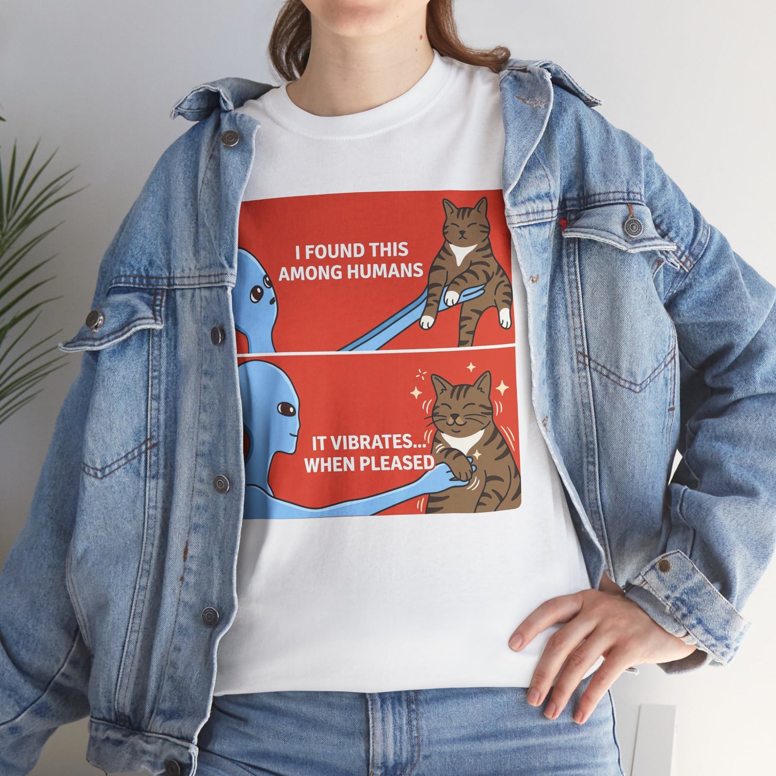 I Found a Cat T-Shirt — Cute Cat Lover Graphic Tee