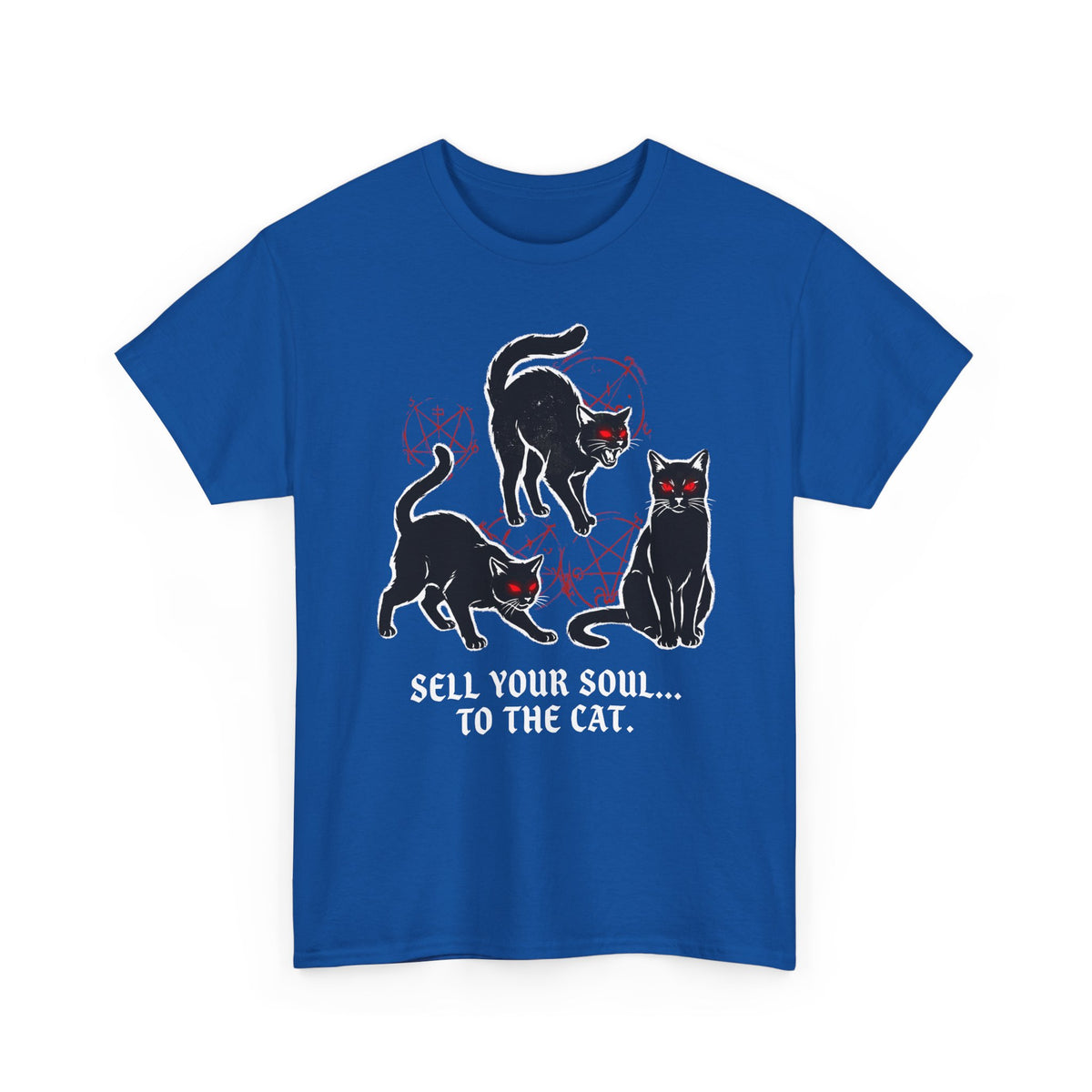 Sell Your Soul To The Cat T-Shirt — Funny Cat Lover Tee