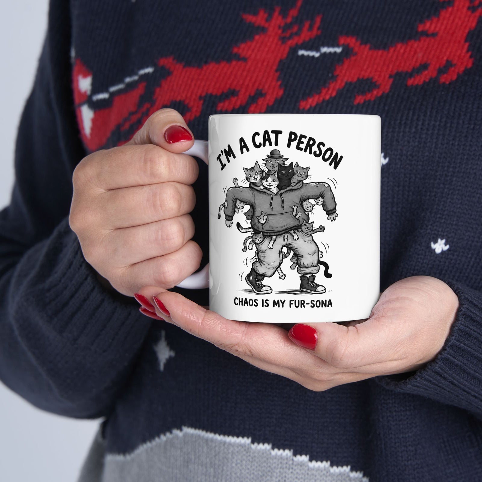 I'm A Cat Person Ceramic Mug