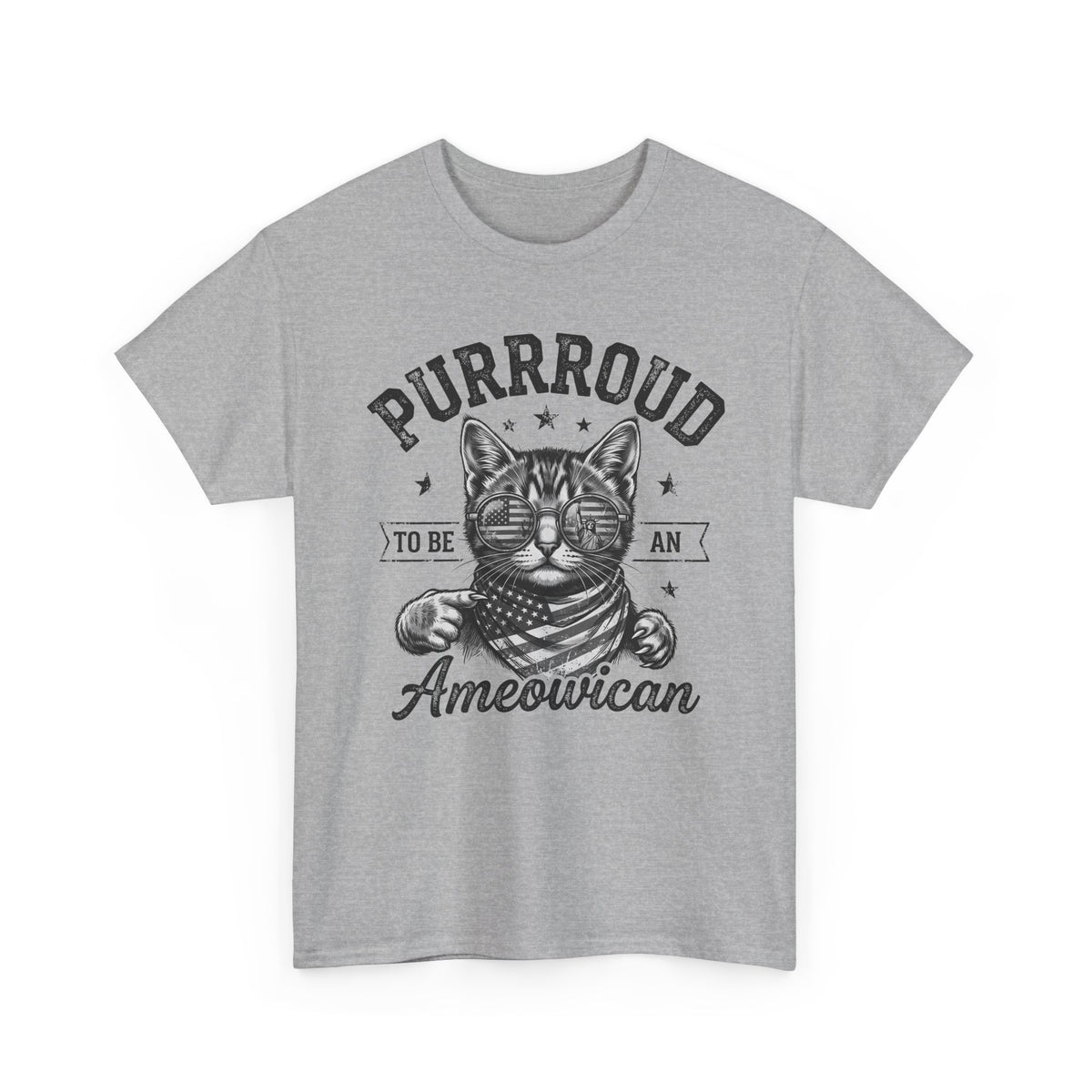 Purroud To Be An Ameowican T-Shirt