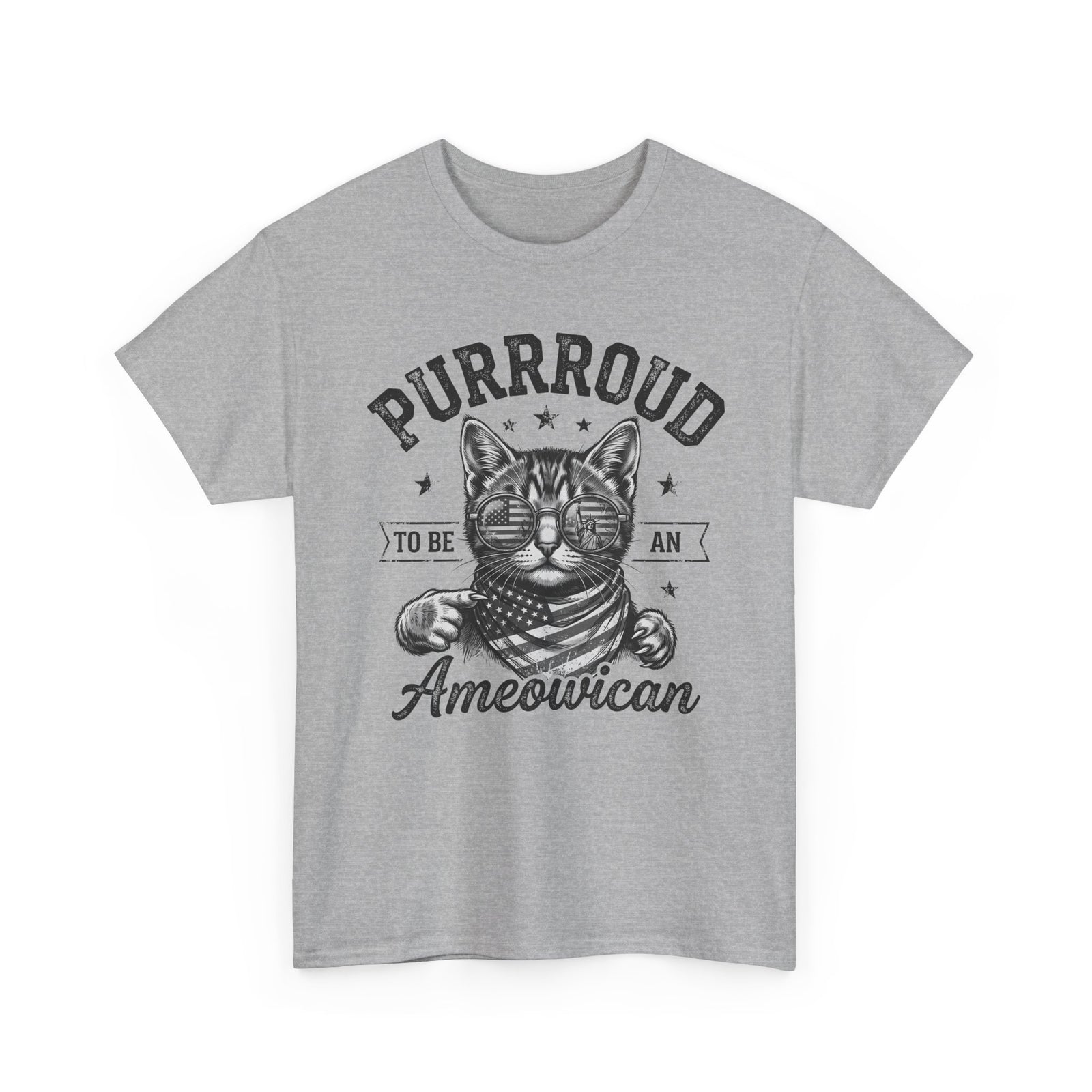 Purroud To Be An Ameowican T-Shirt