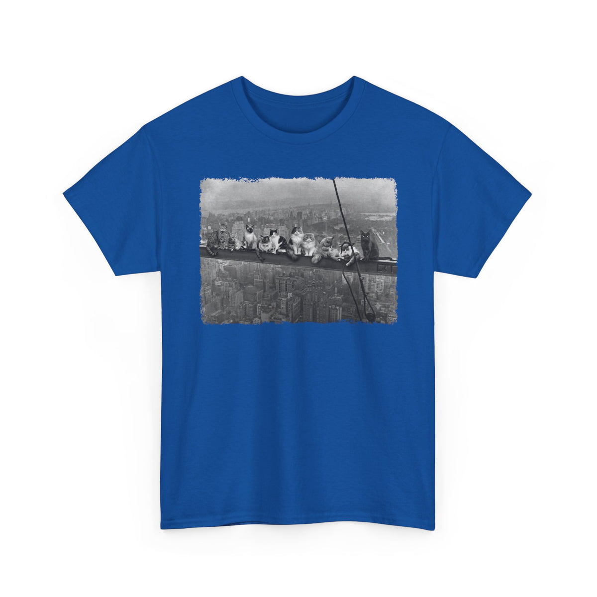 Skyscraper Cats T-Shirt — Urban Cat Skyline Tee