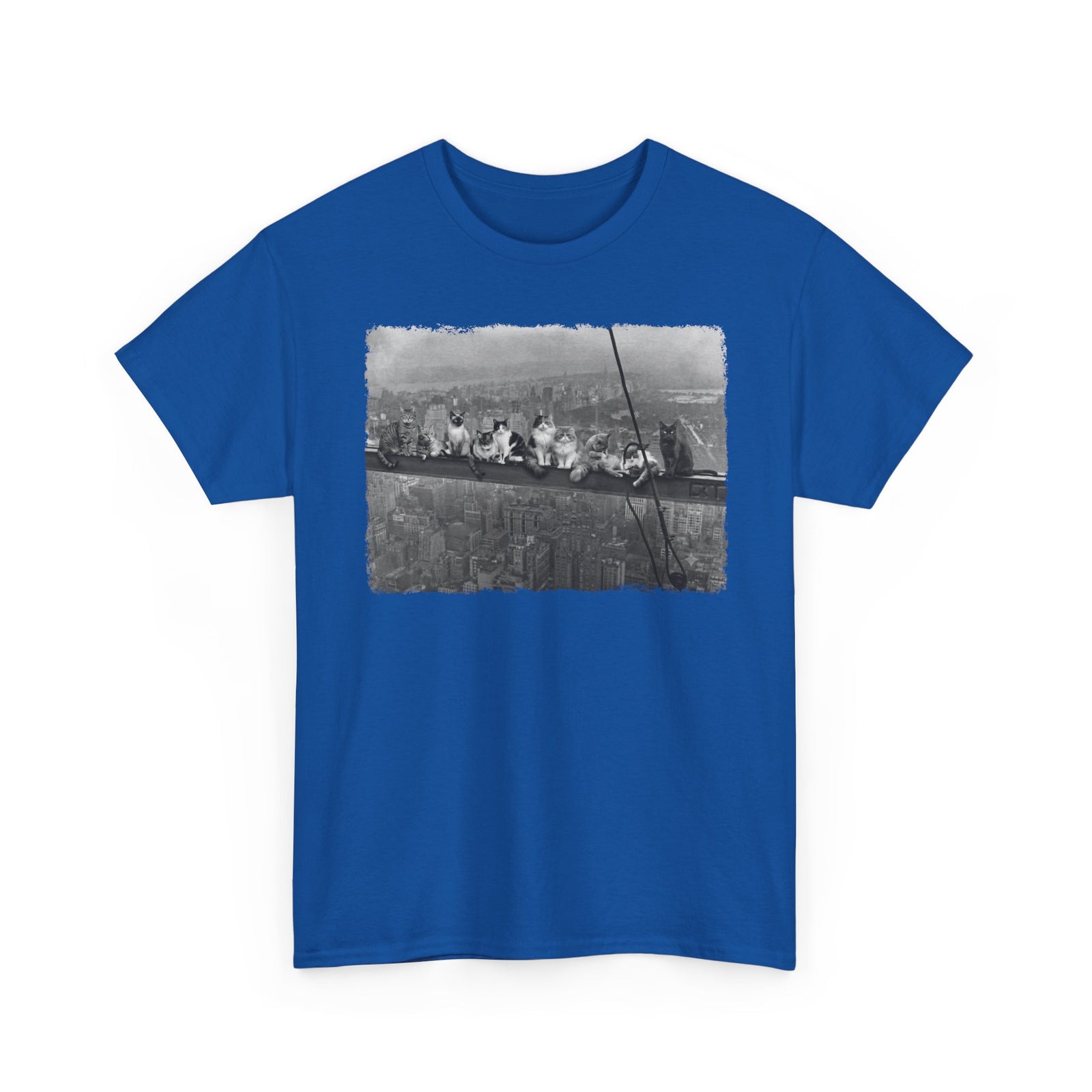 Skyscraper Cats T-Shirt — Urban Cat Skyline Tee