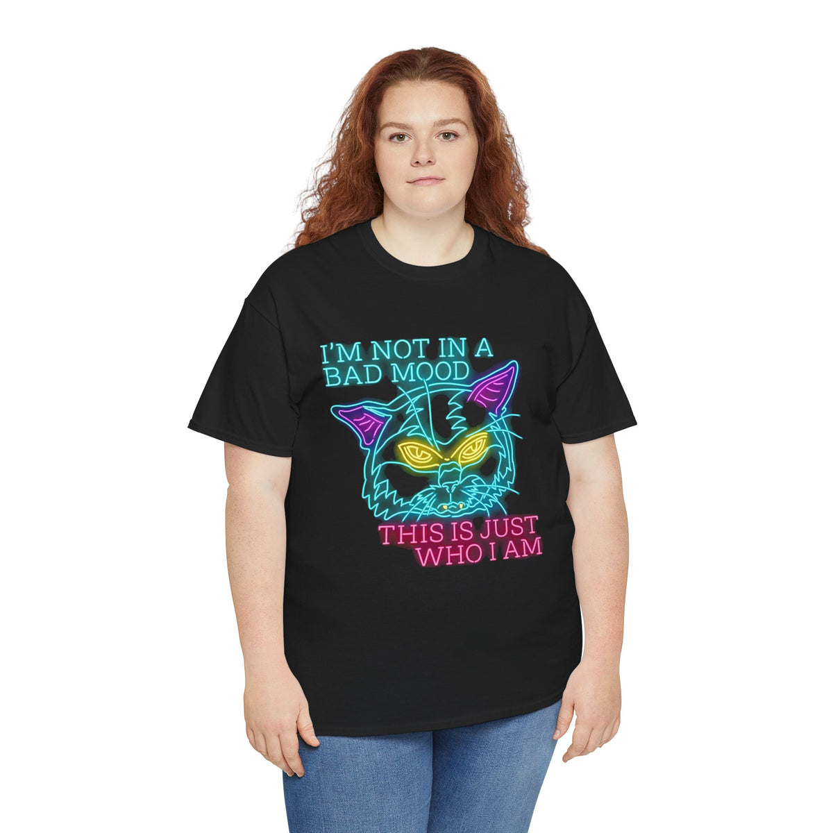 Bad Cat 'I'm Not In A Bad Mood' T-Shirt